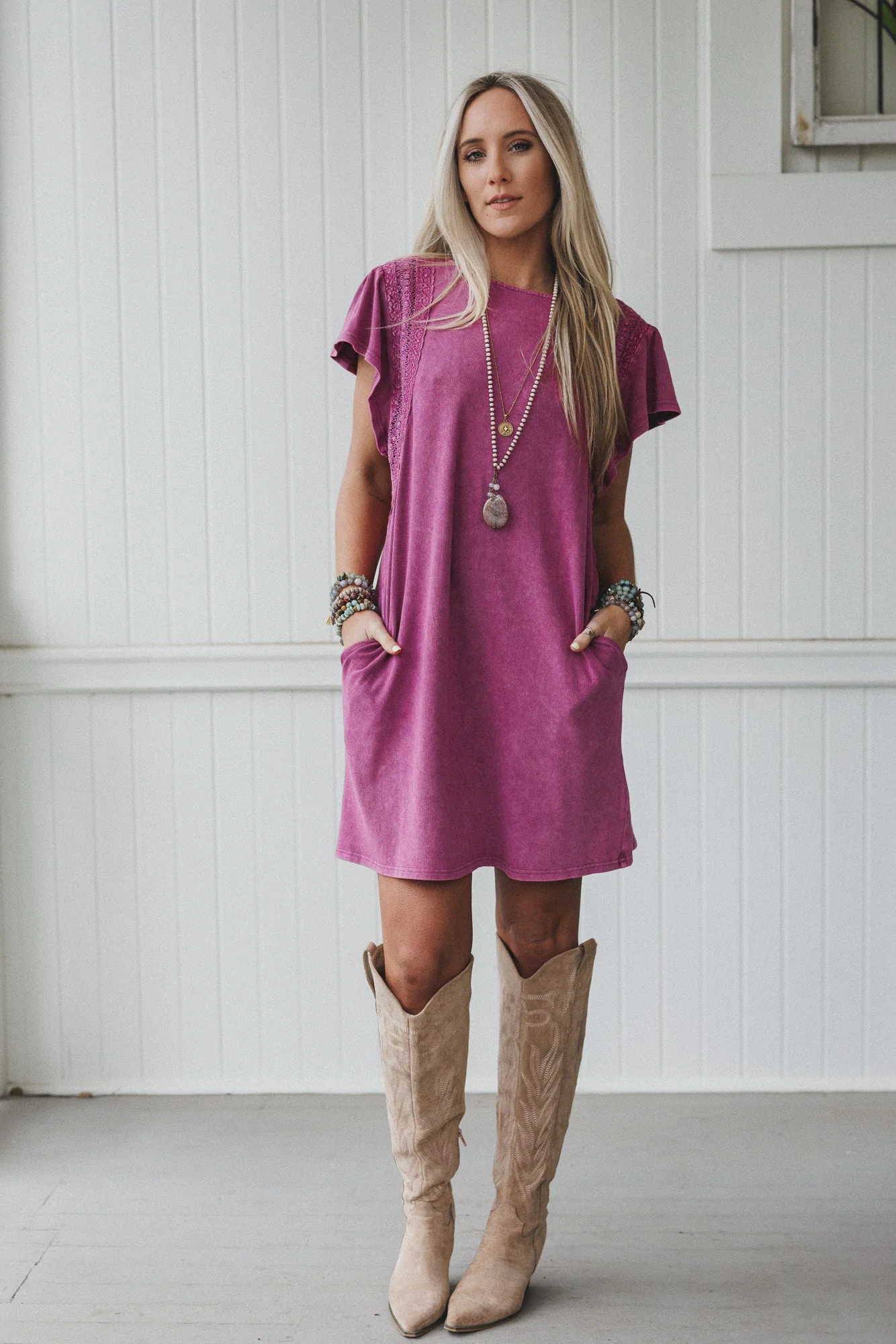 Fly With Me Dress - Orchid - Image 5