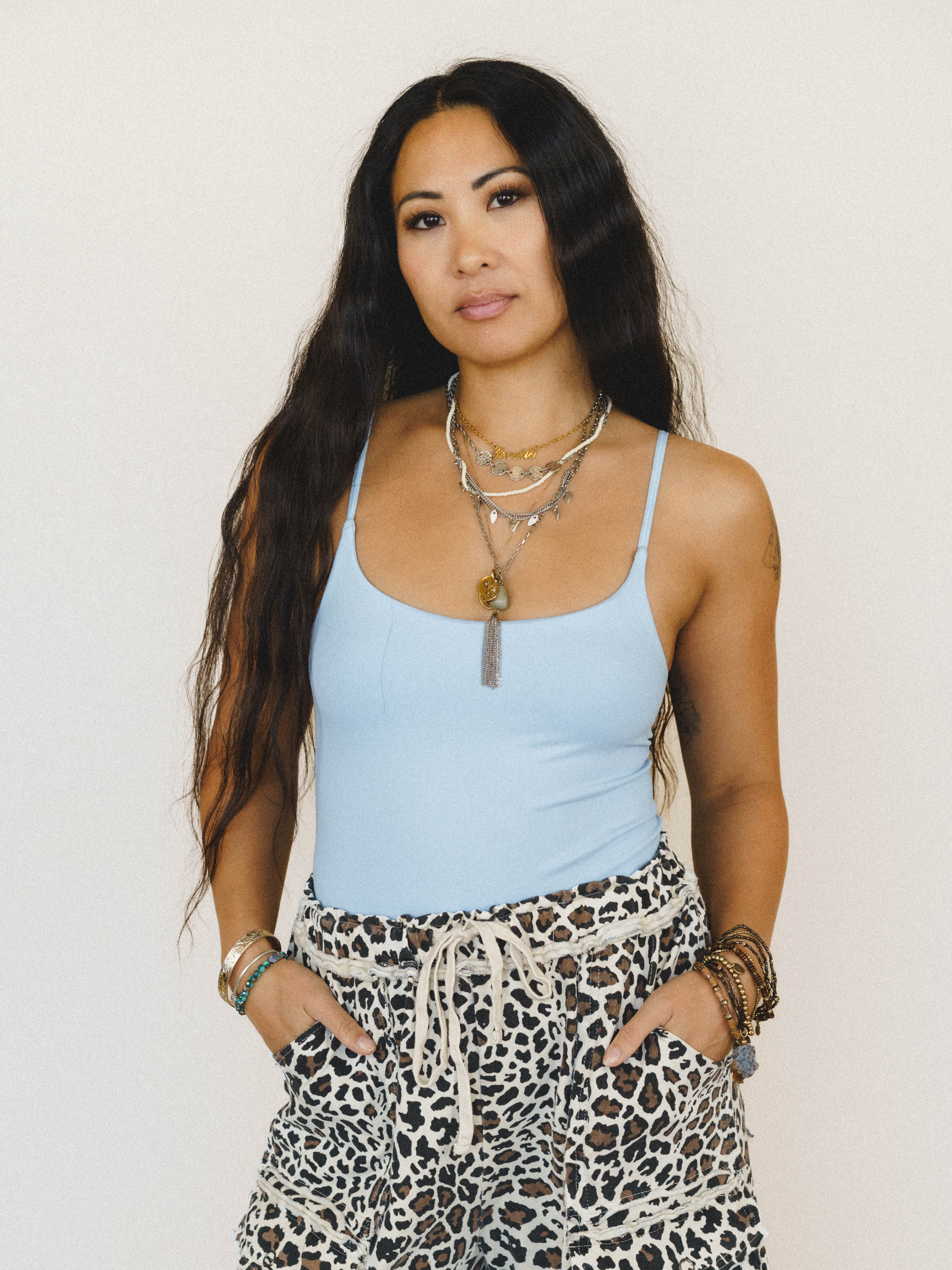 Forever Again Bodysuit - Pastel Blue