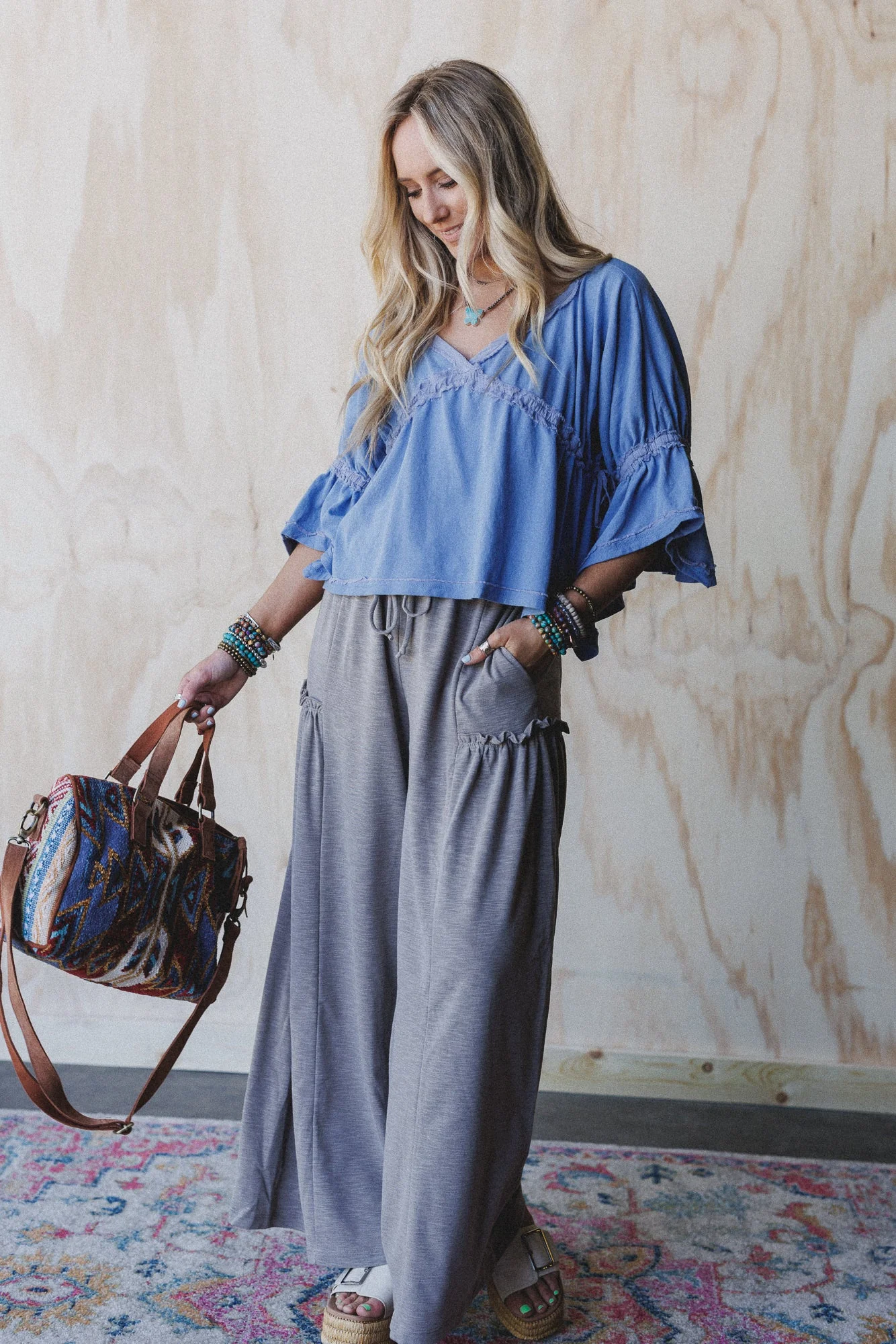 Forever Cool Adjustable Top - Blue - Image 3