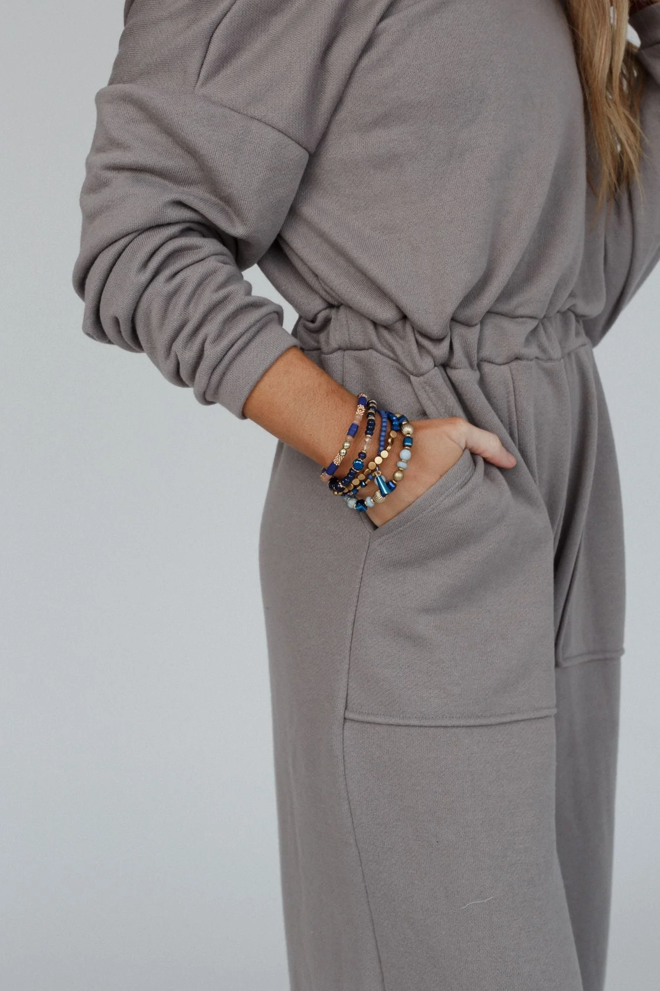 Full Of Treasure Bracelet Set - Navy - Image 4
