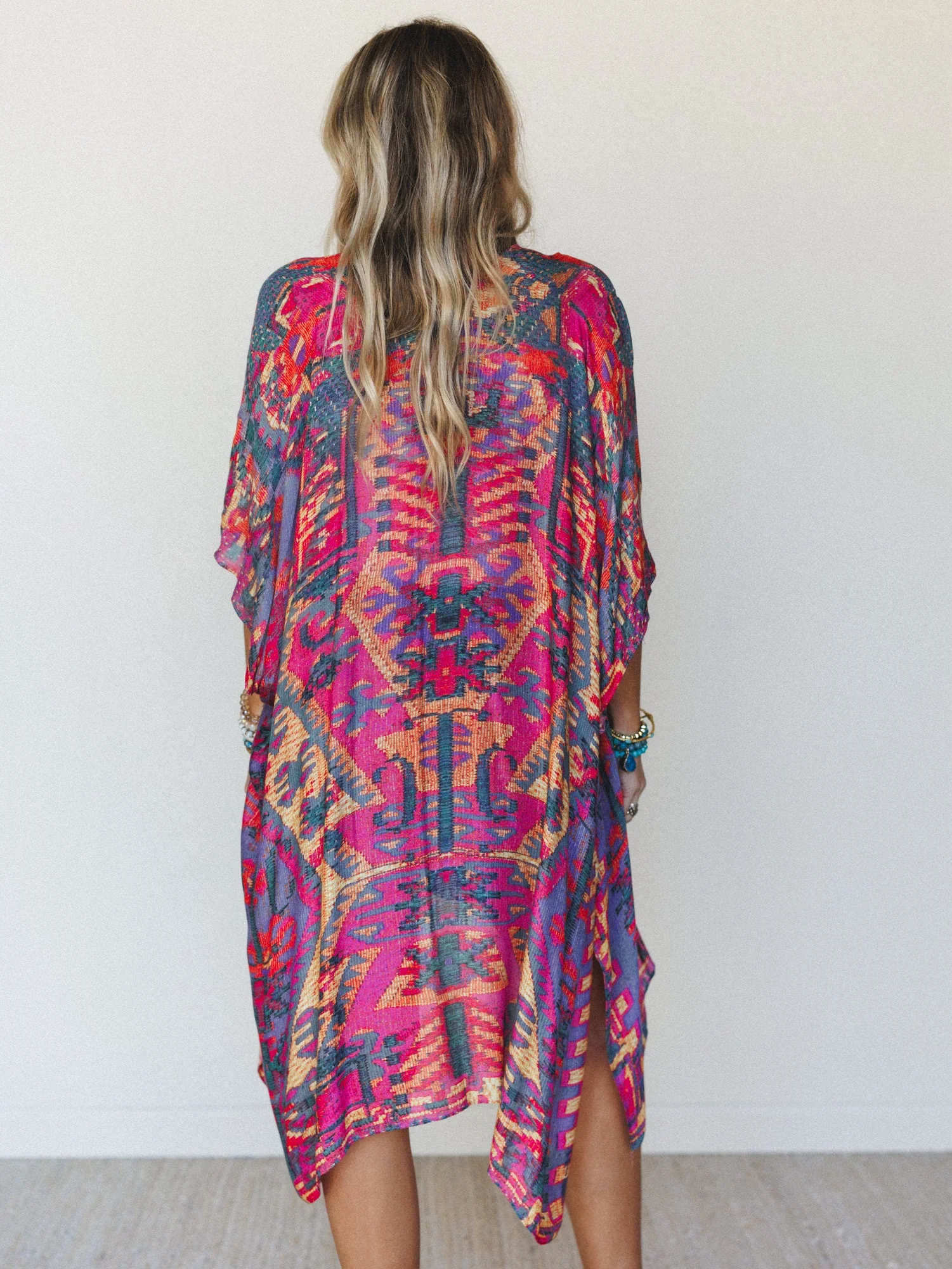 Garden of Color Kimono - Valencia - Image 5