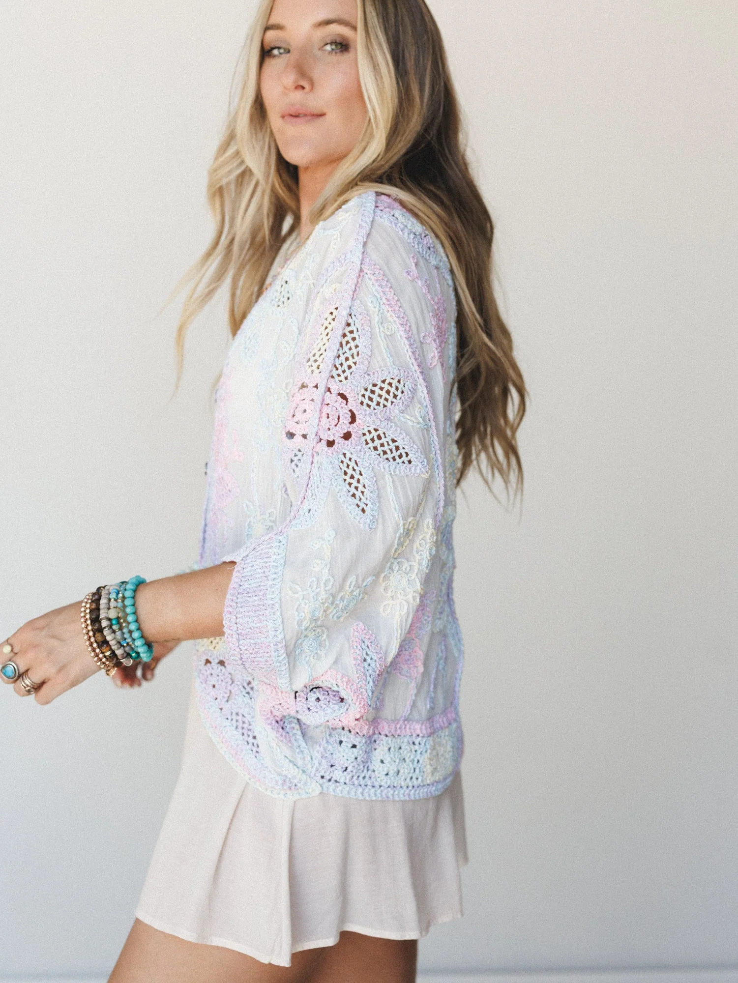 Golden Isla Shrug - Rainbow - Image 4