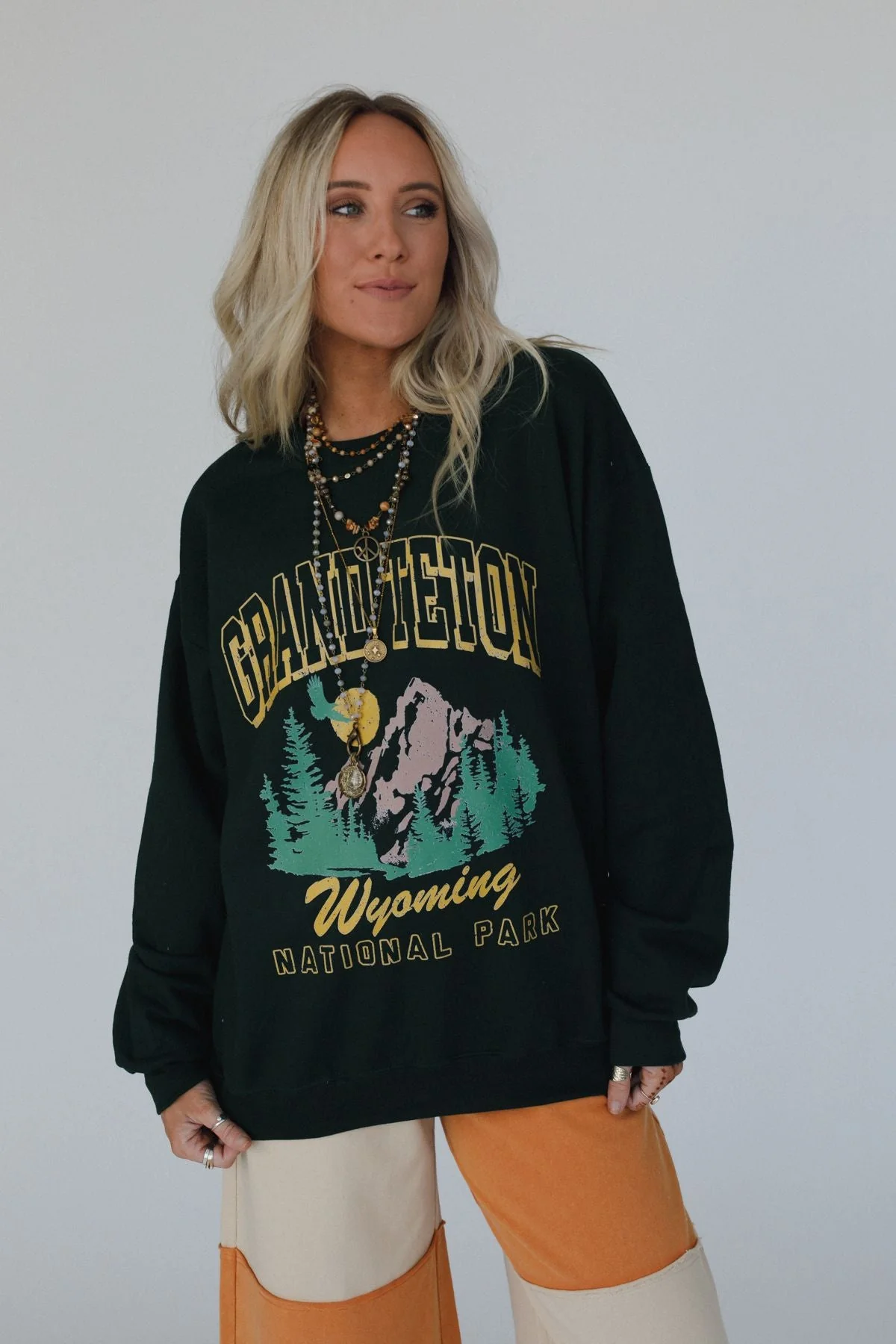 Grand Teton Sweatshirt - Green - Image 7