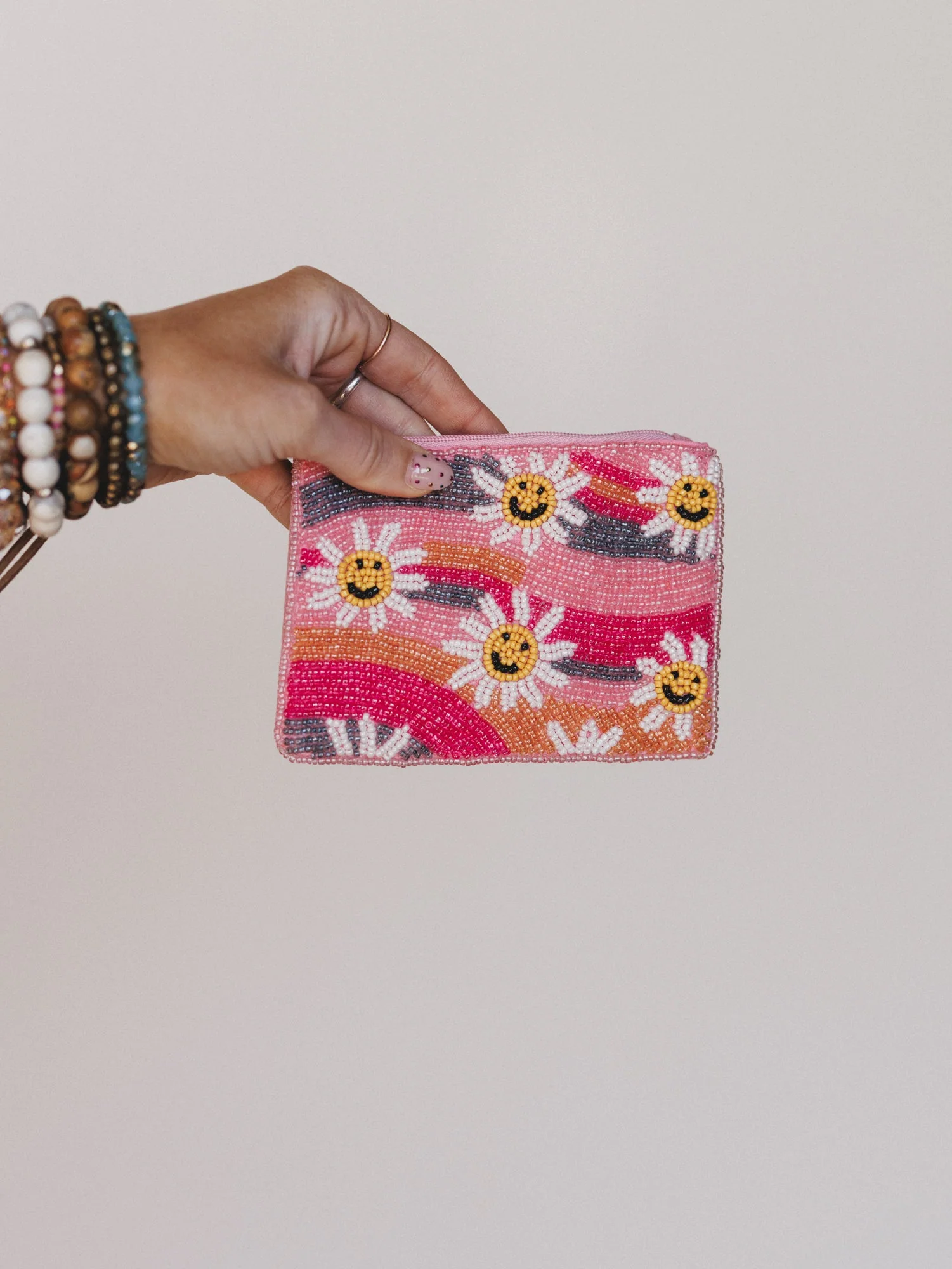 Groovy Daisies Coin Purse - Multi - Image 2