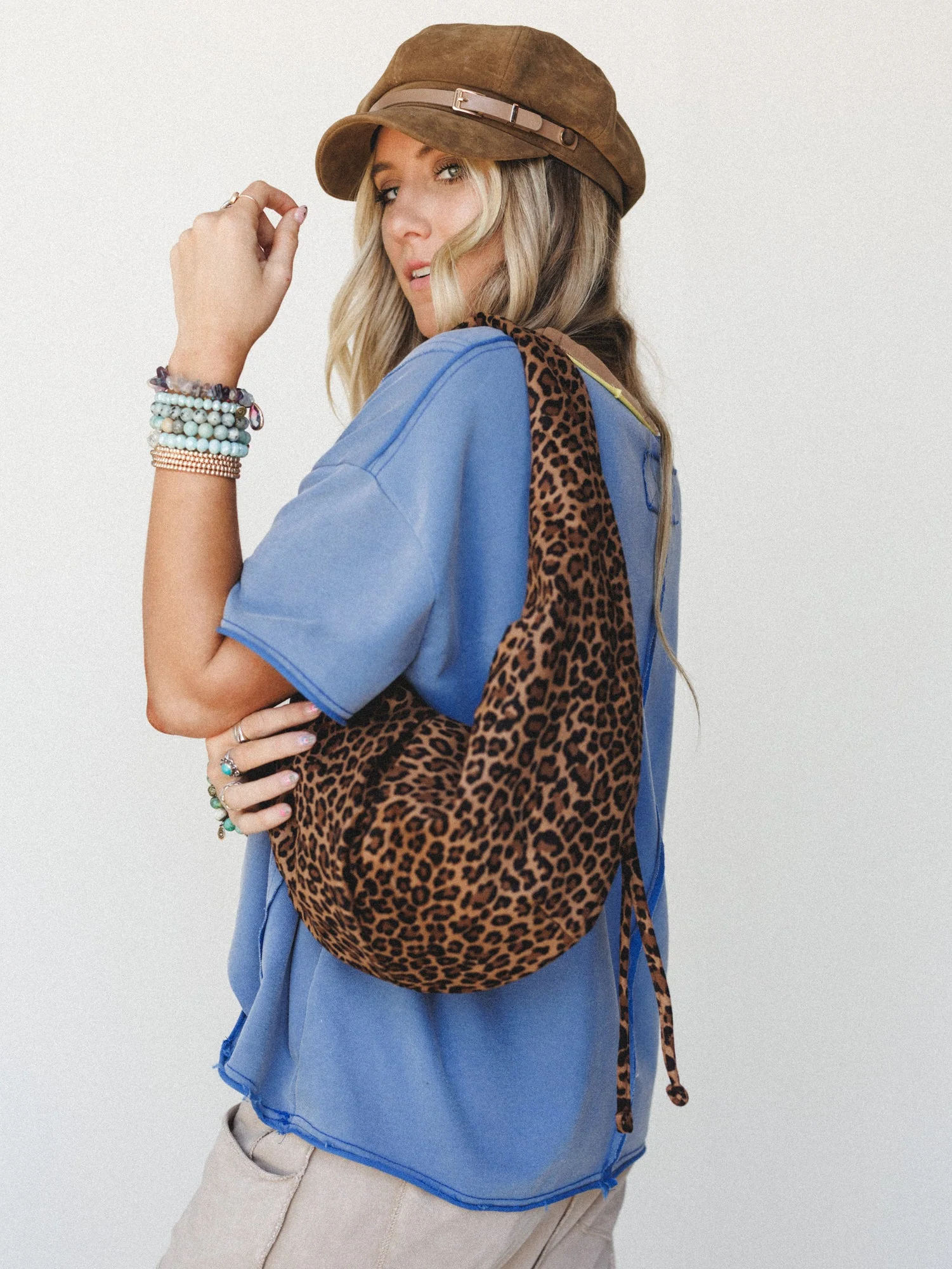 Hanging on Bag - Leopard