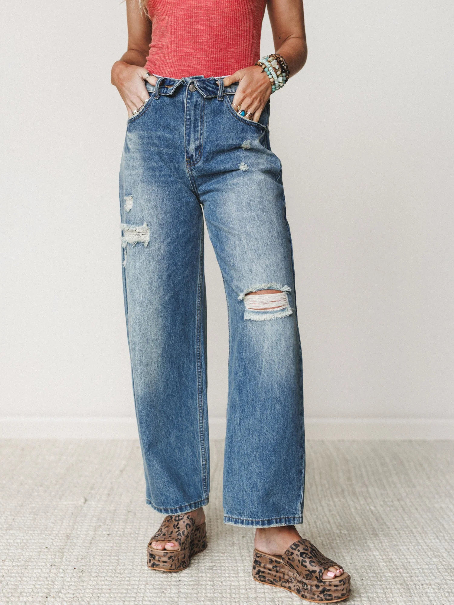 Happening Here Jeans - Vintage Denim - Image 5