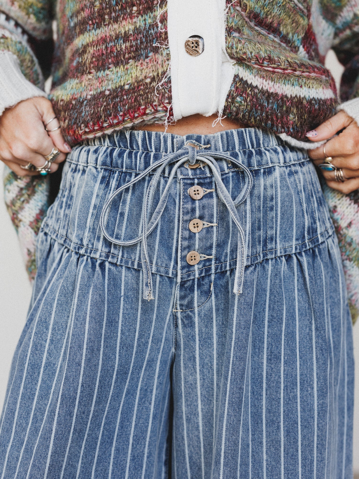 Happy Tune Pants - Light Denim - Image 3