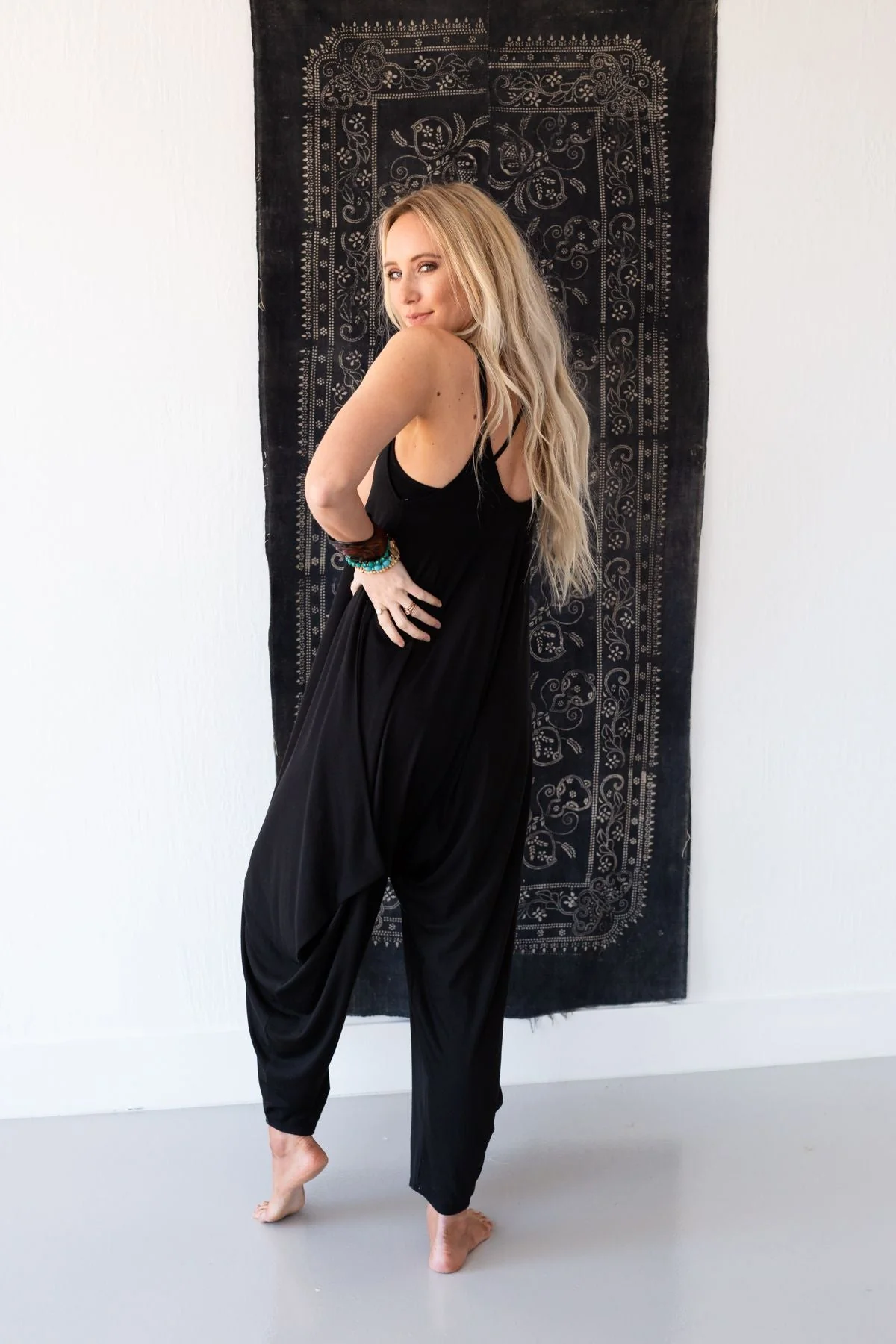 The Perfect Harem Jumpsuit - Black - Image 2