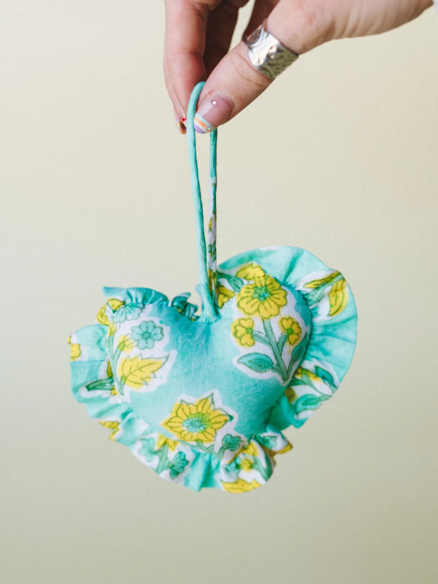 Heart of Love Bag Charm - Mint - Image 3