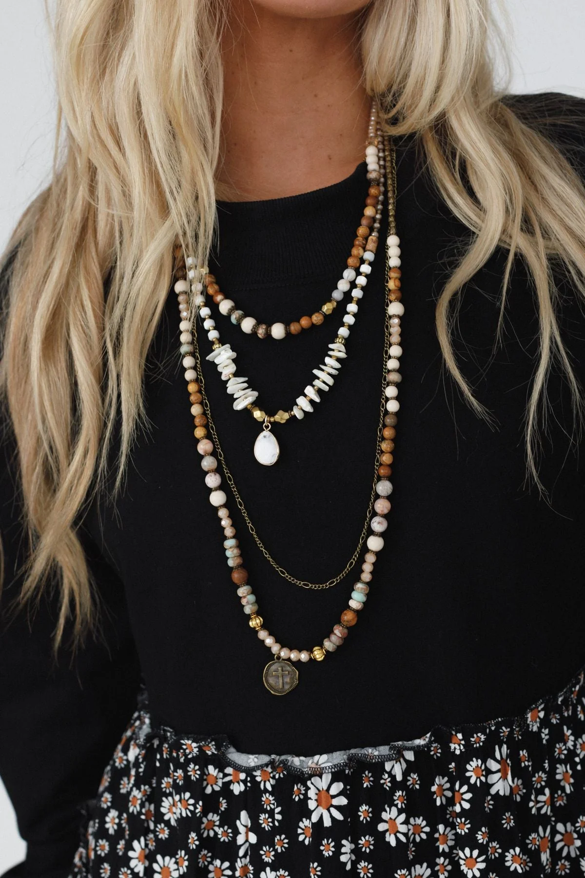 Heavenly Touch Necklace - Multi - Image 4