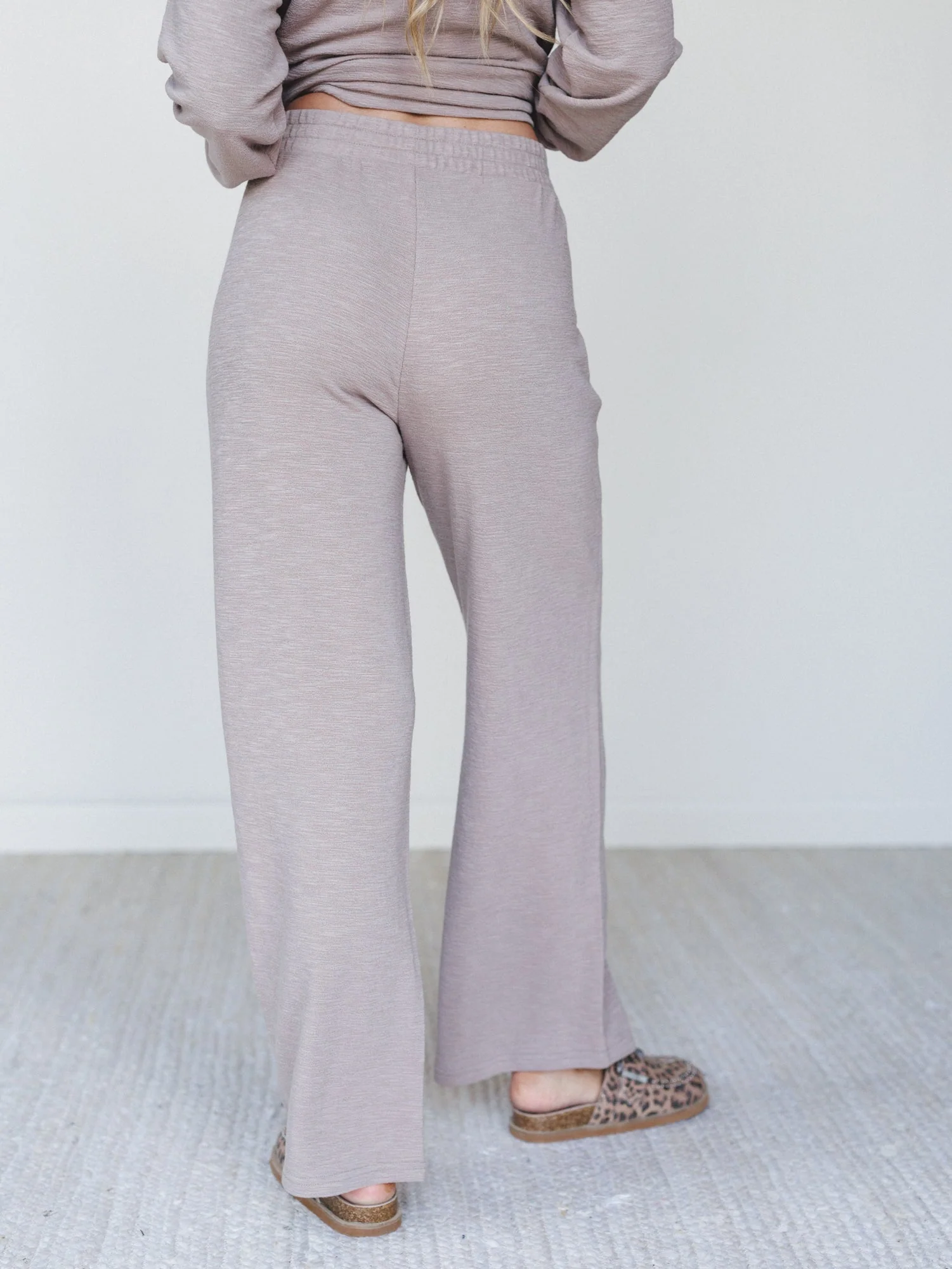 Here To Lounge Matching Set - Ash Mocha - Image 6