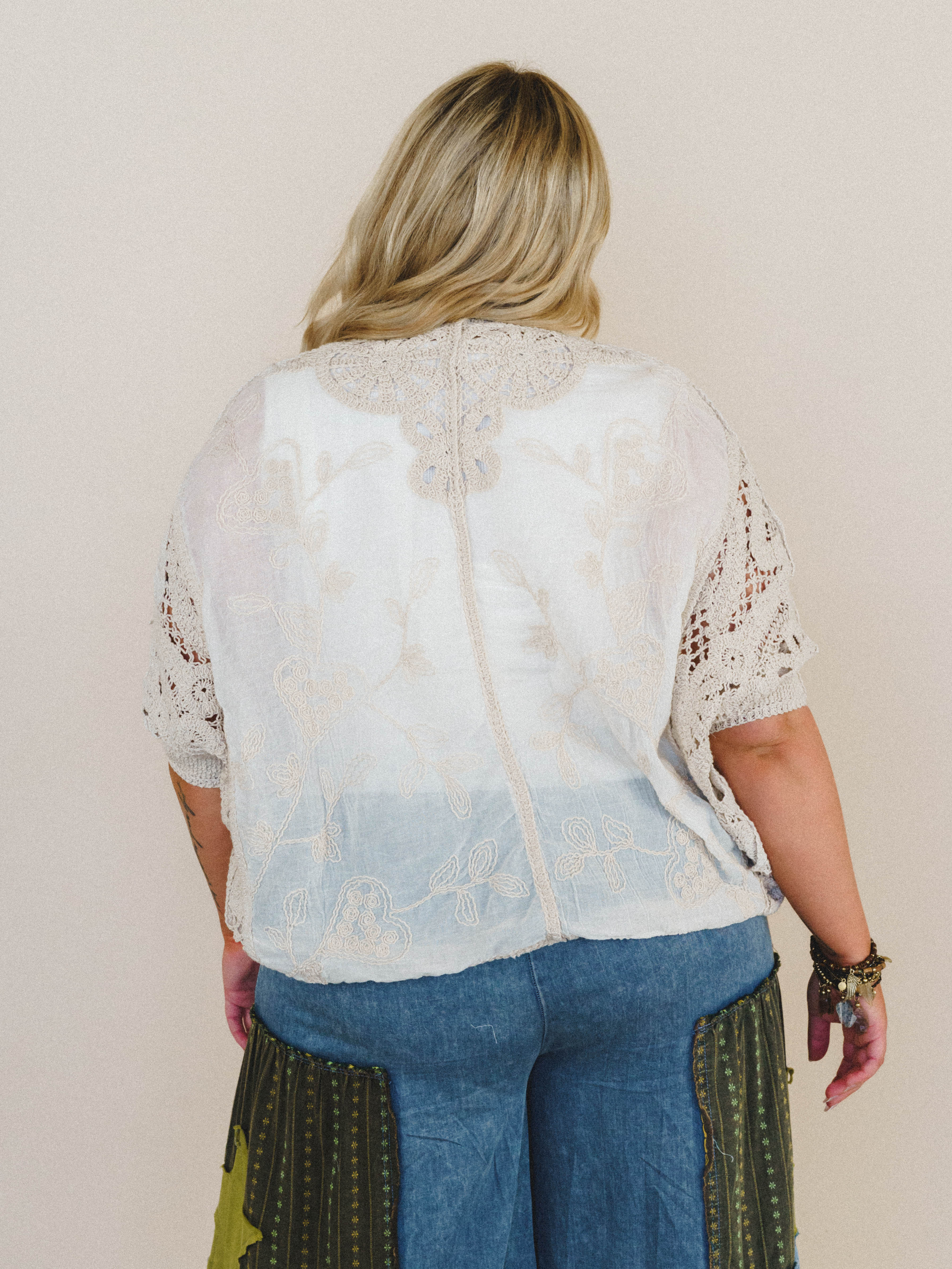 Here's Hoping Cardigan - Natural - Image 3