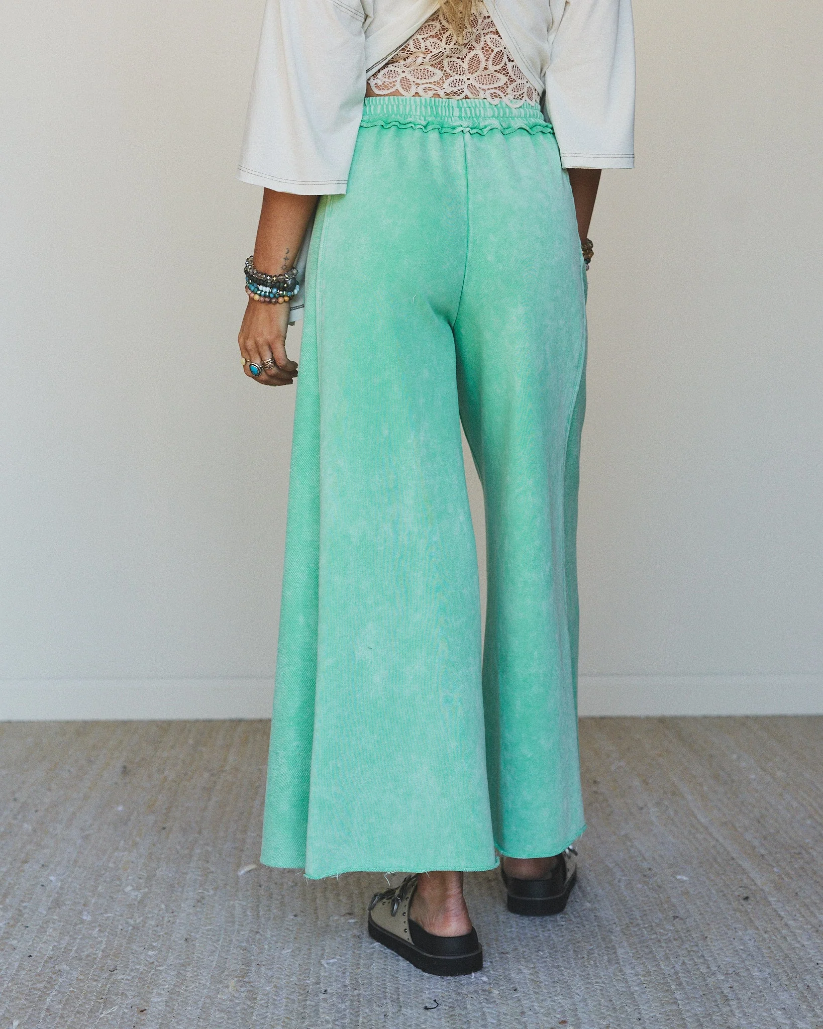 Hit the Mark Pants - Teal - Image 6