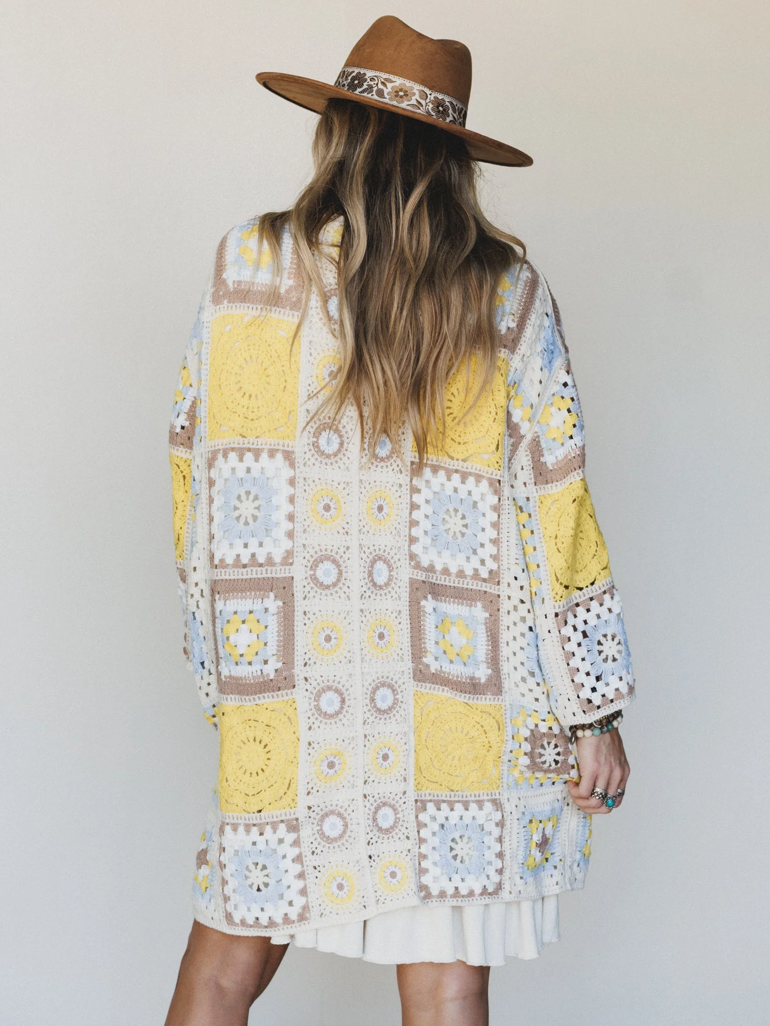 Holiday Journey Cardigan - Yellow Multi - Image 7