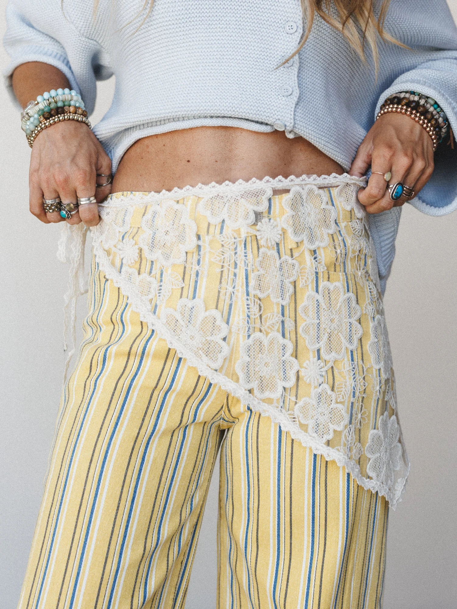 Honeyrose Layering Skirt - Cream - Image 2