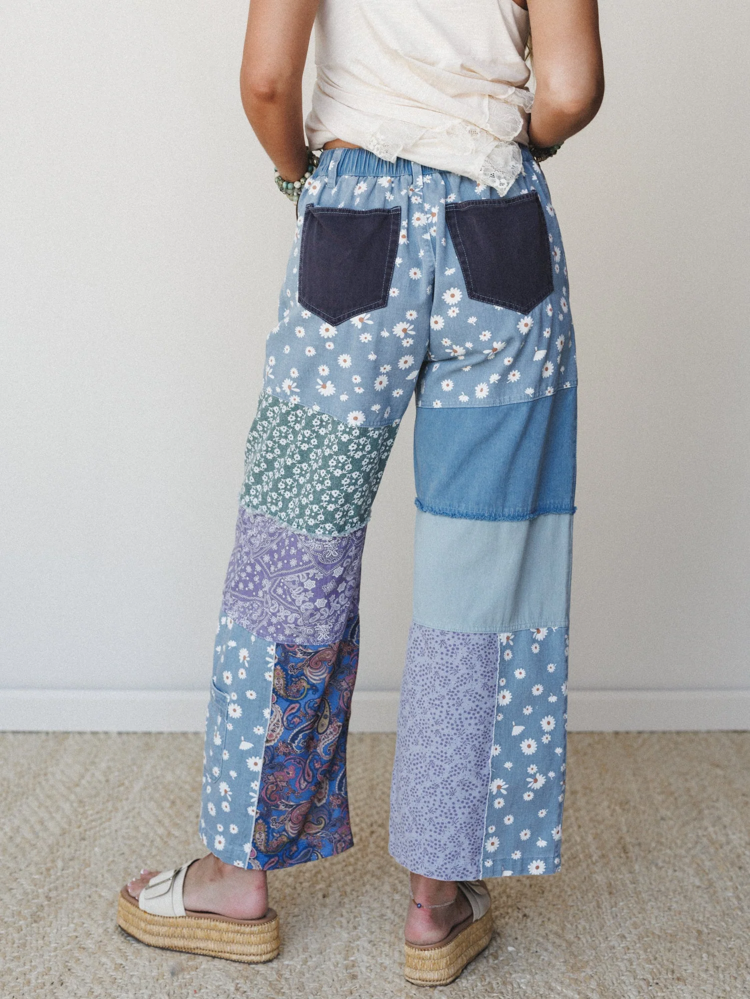 In The Mix Jeans - Blue Multi - Image 6