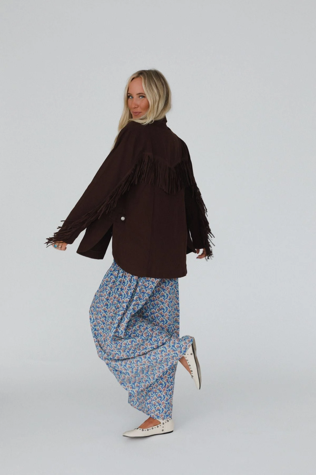 Jackson Hole Button Down Jacket - Chocolate - Image 7