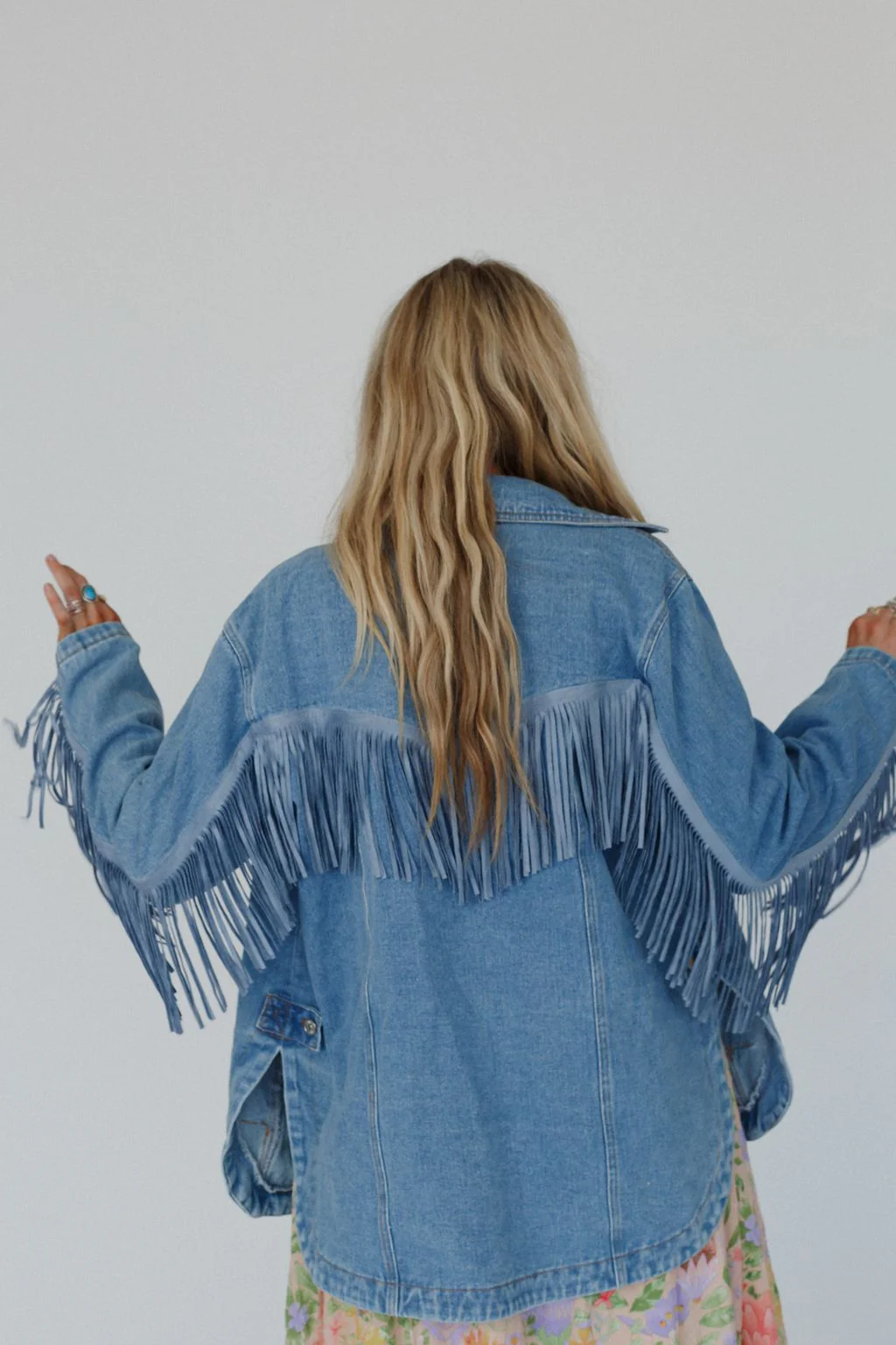 Jackson Hole Button Down Jacket - Denim - Image 3
