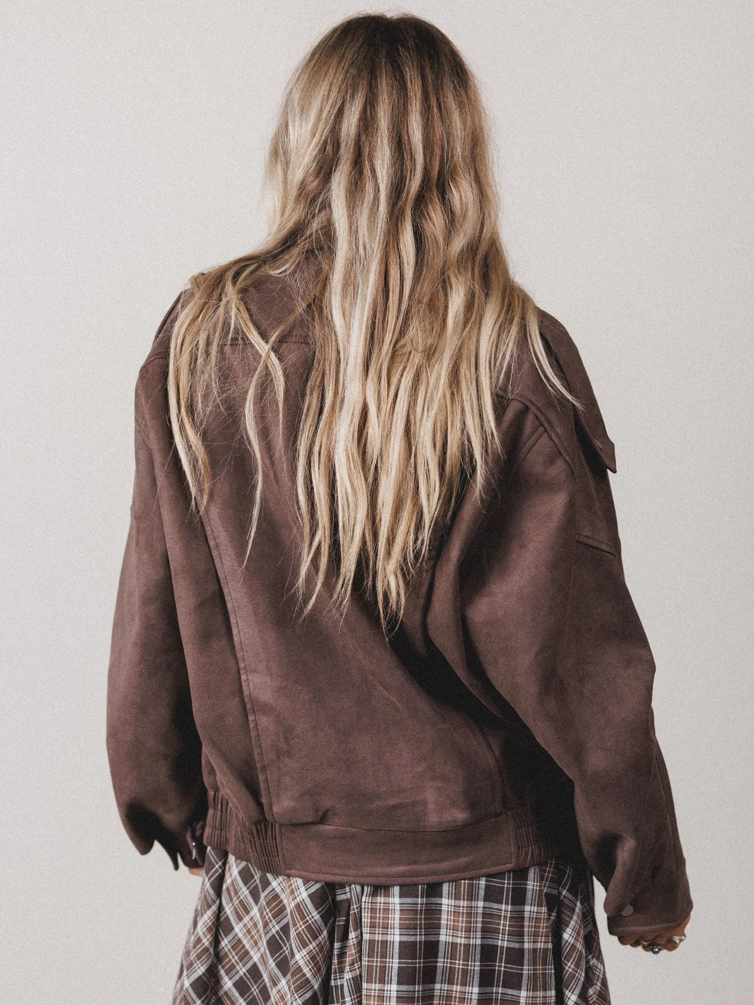 James Moto Jacket - Brown - Image 6