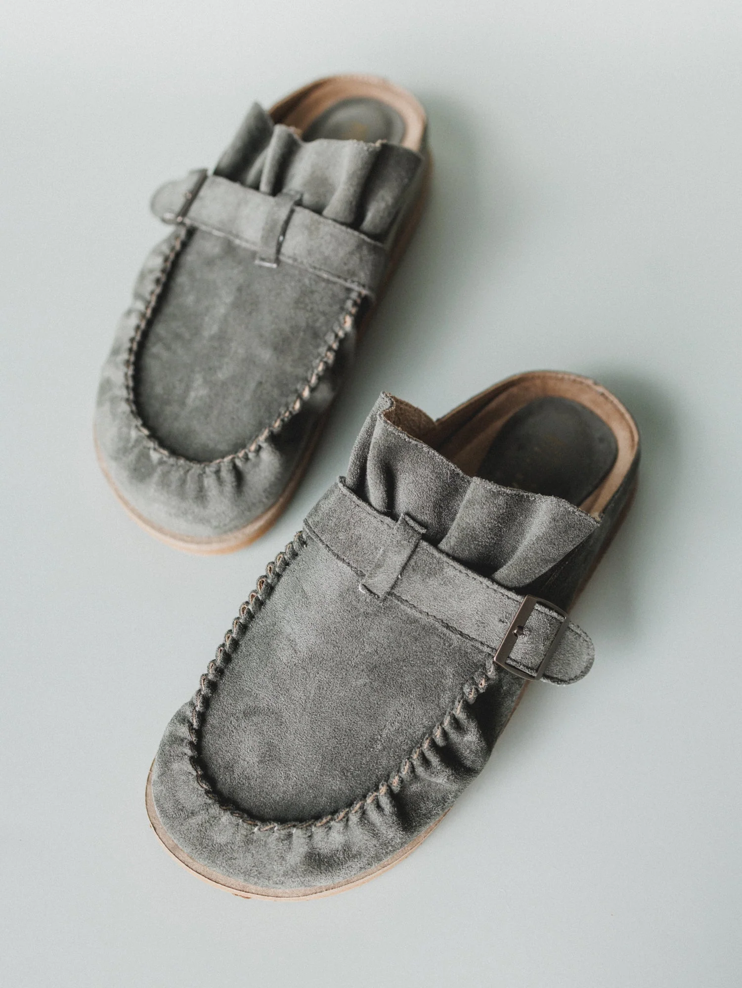 Jola Slide Mule - Olive - Image 7