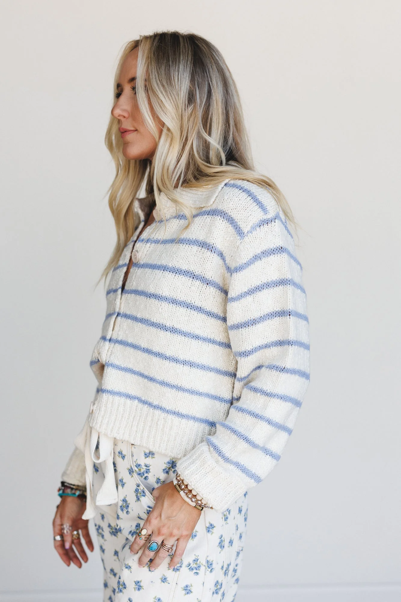 Juniper Muse Sweater - Blue - Image 3