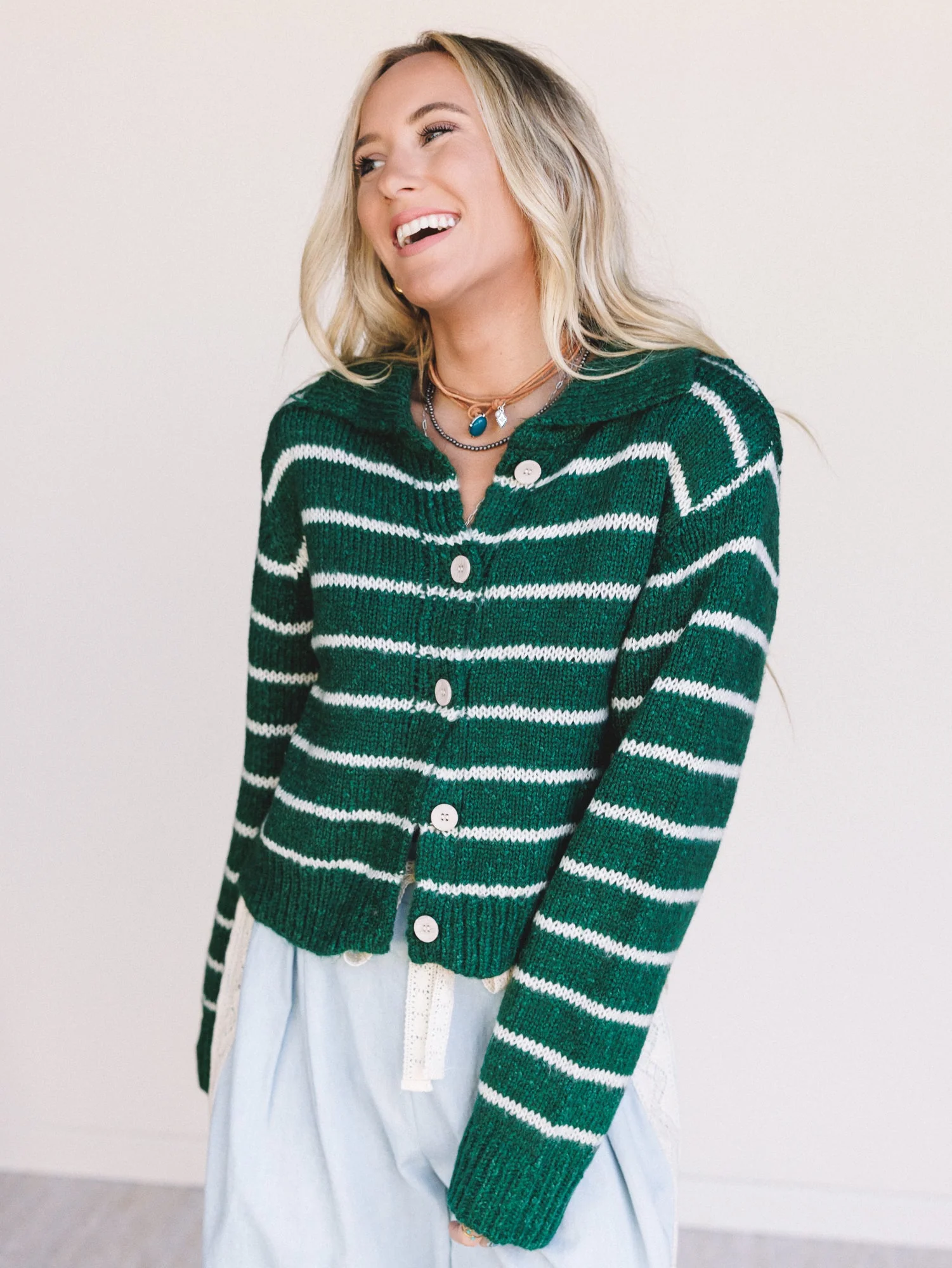 Juniper Muse Sweater - Olive - Image 2