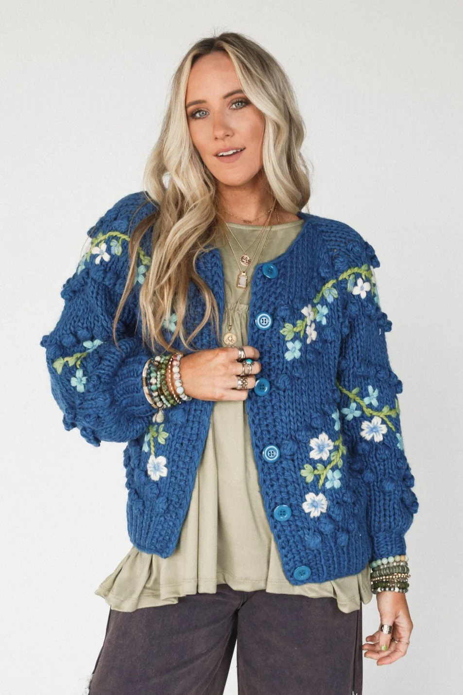 Just Dreamy Cardigan - Teal