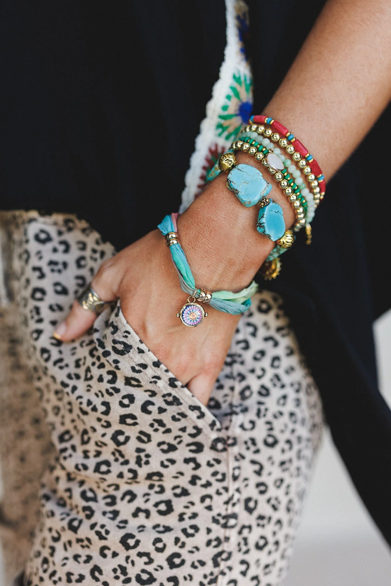 Electric Meadow Bracelet - Multi - Image 2