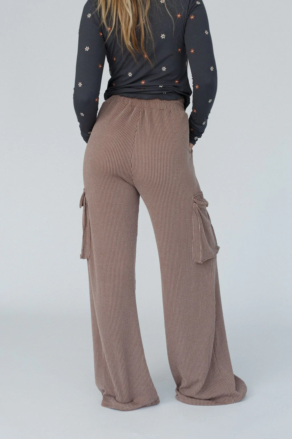 The Nest Keep It Cool Wide Leg Pants - Camel - Image 3
