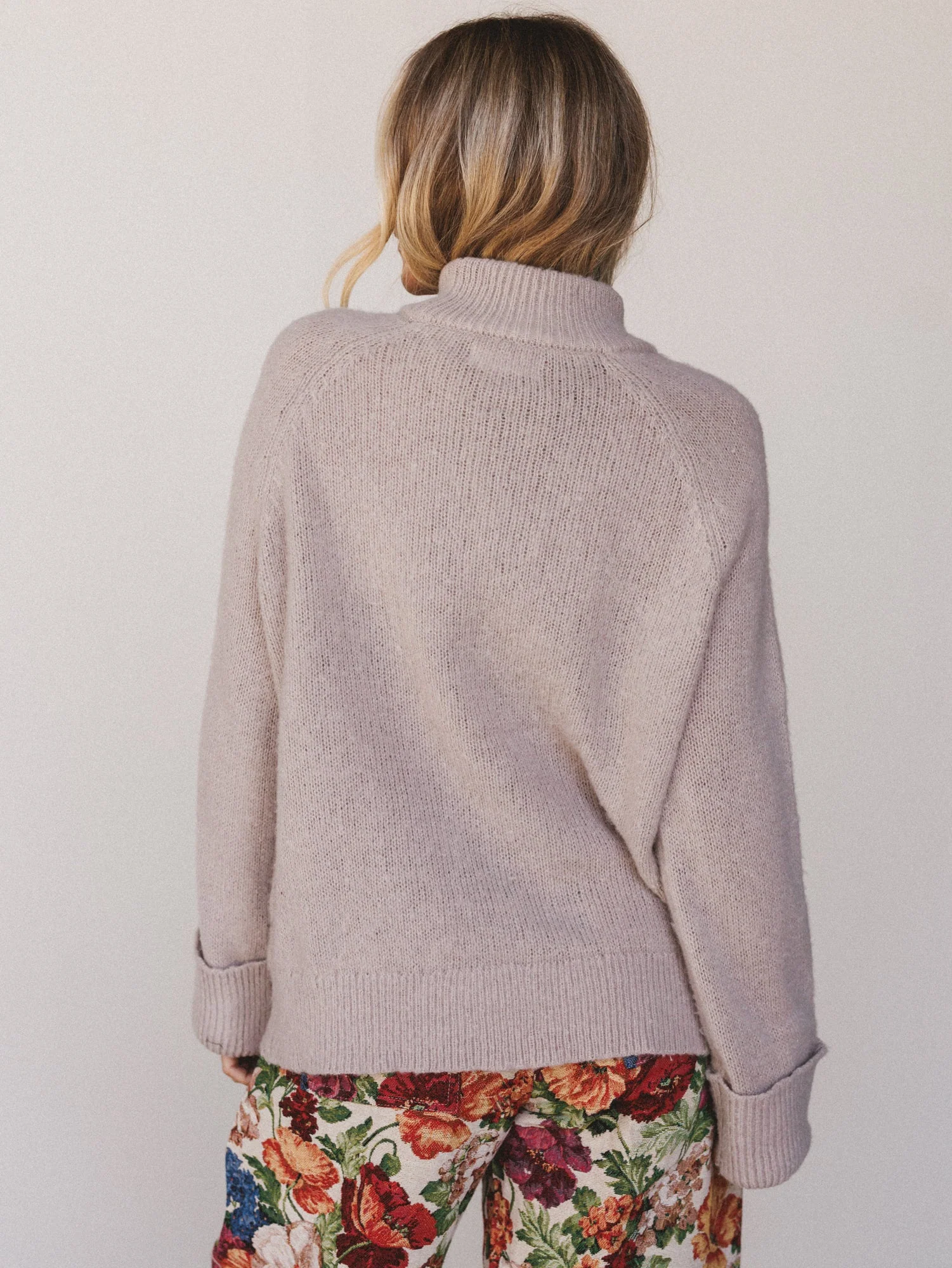Soft Story Sweater - Light Mocha - Image 5
