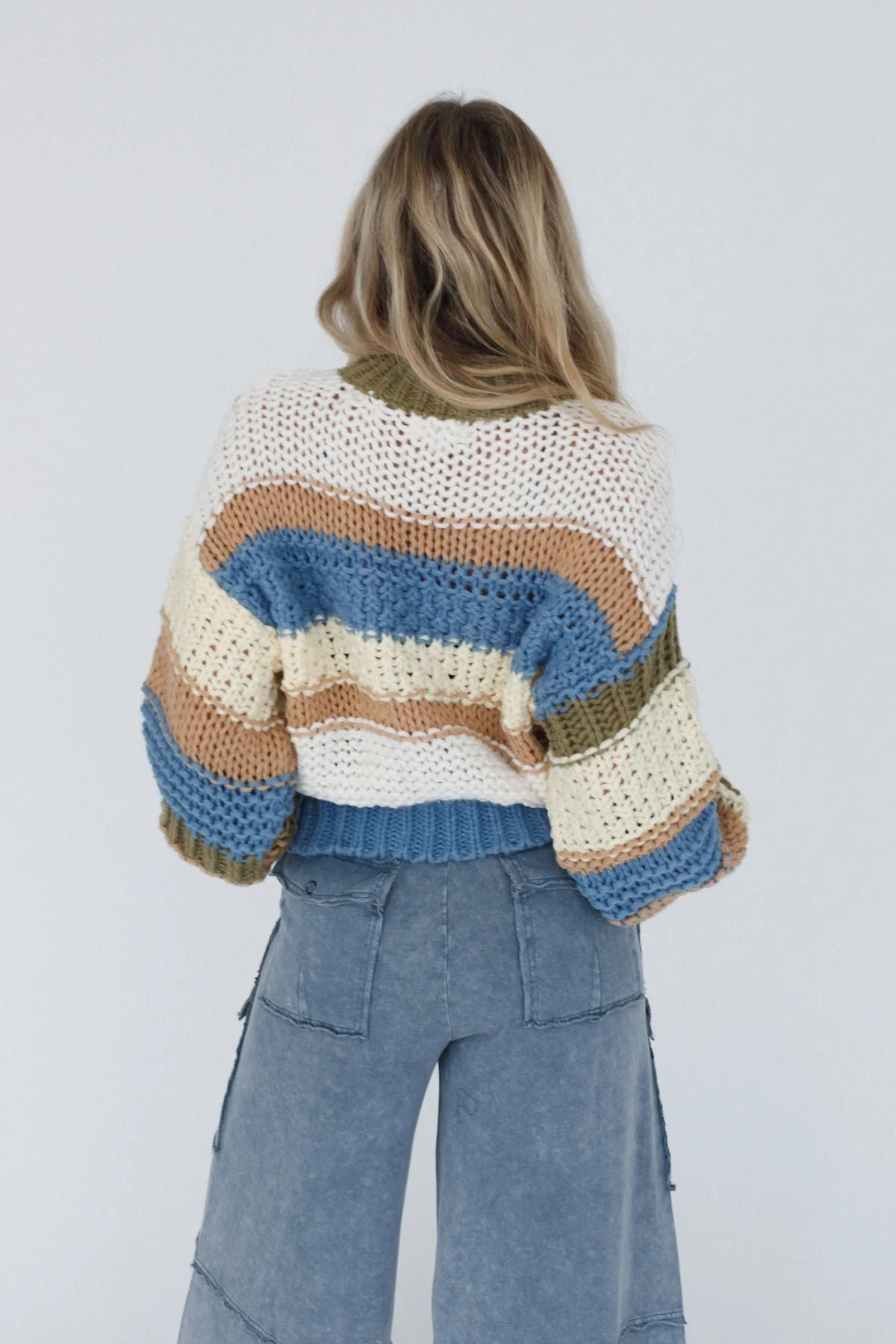 Laurel Canyon Striped Sweater - Multi - Image 3