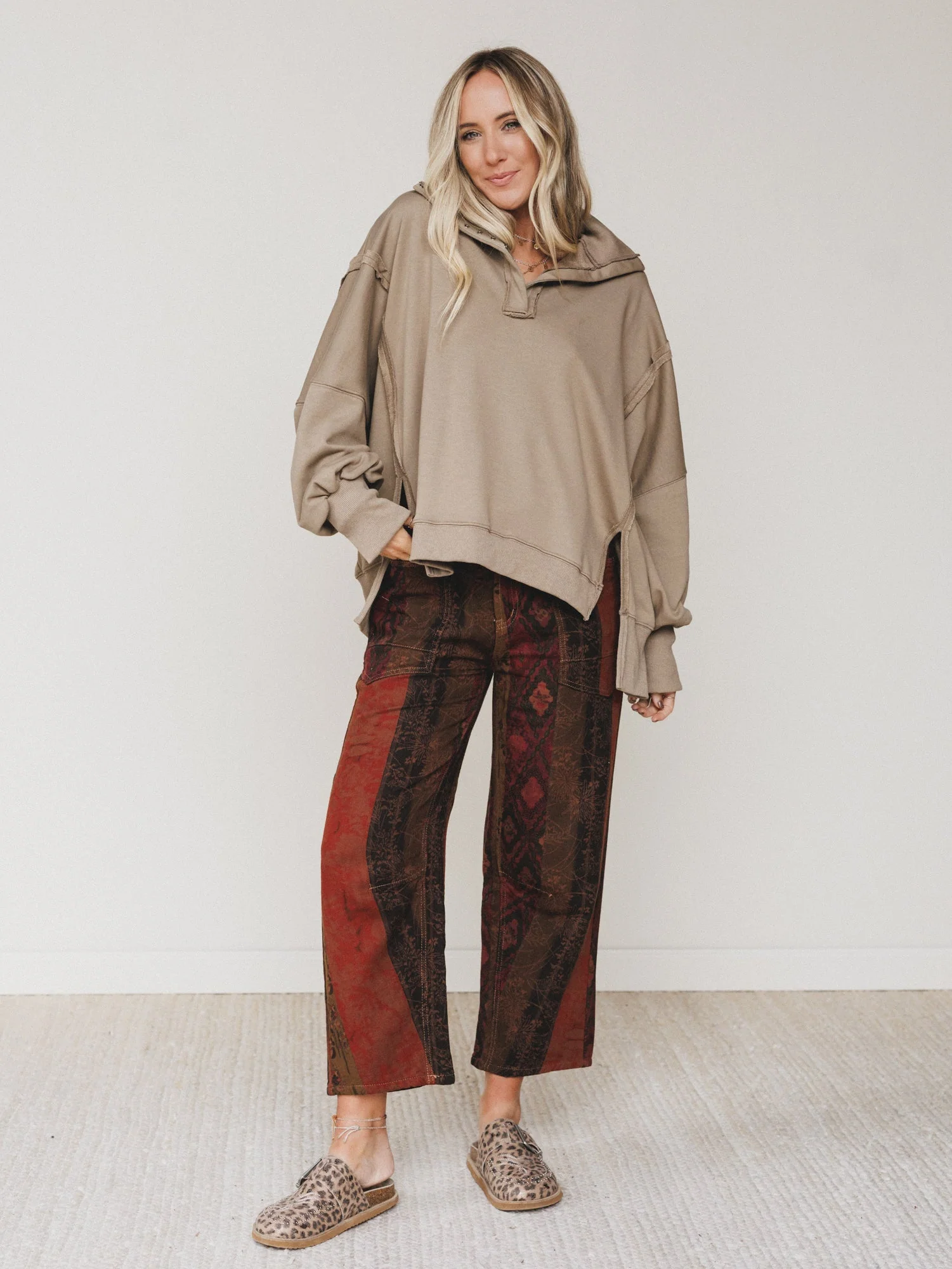 Lazy Daze Pants - Rust - Image 6