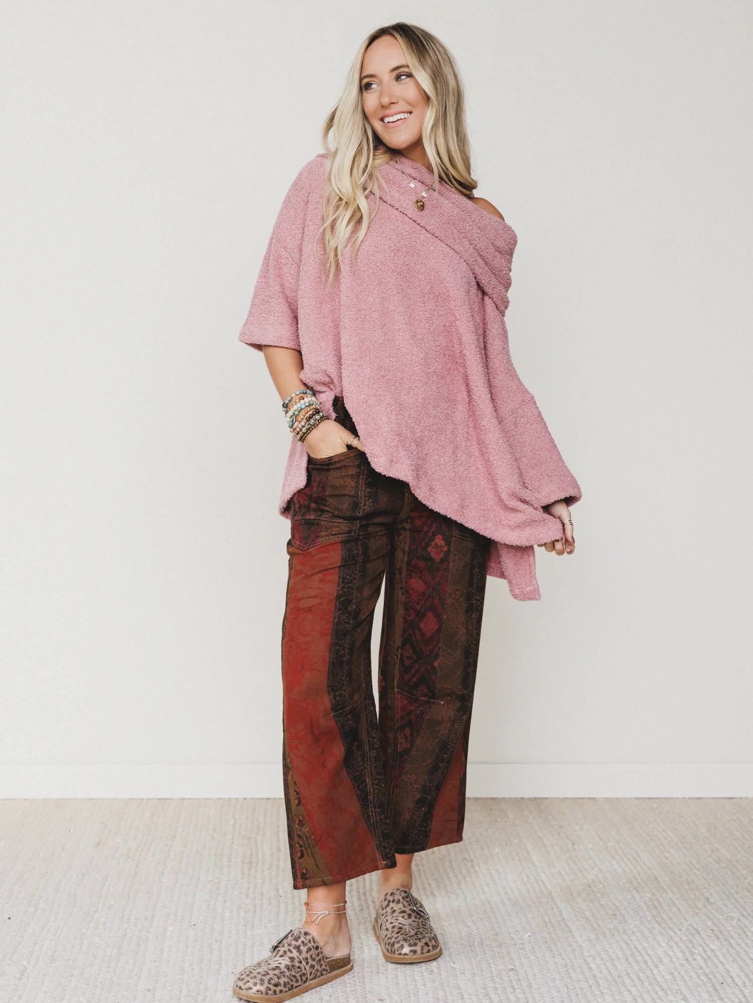 Lazy Daze Pants - Rust - Image 7