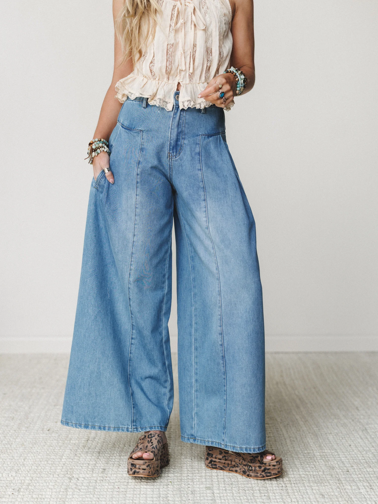 Let Love In Jeans - Light Denim