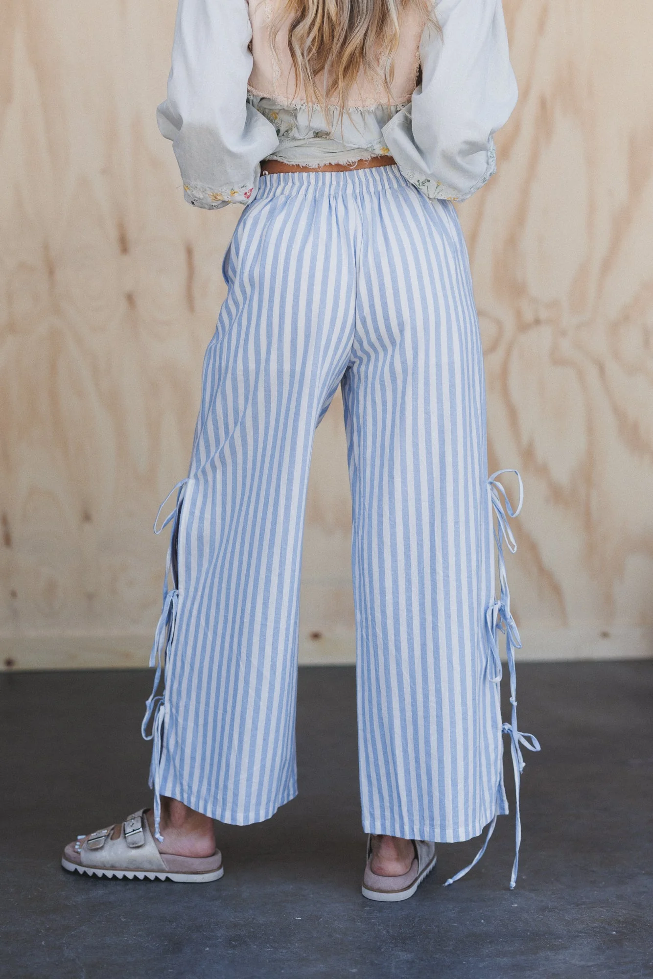 Lighthouse Striped Pants - Blue Multi - Image 6