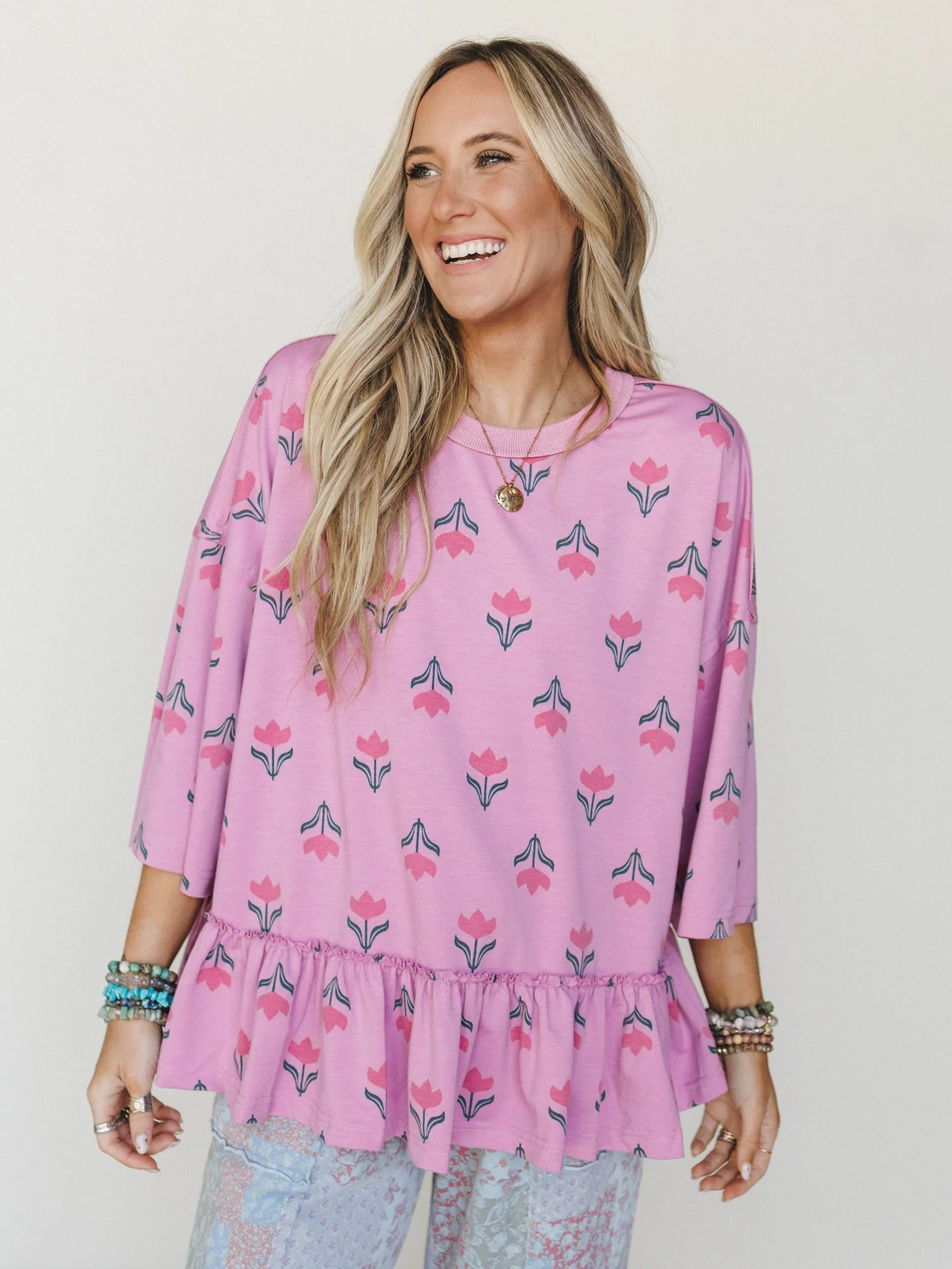 Little Moments Tee
- Dusty Rose