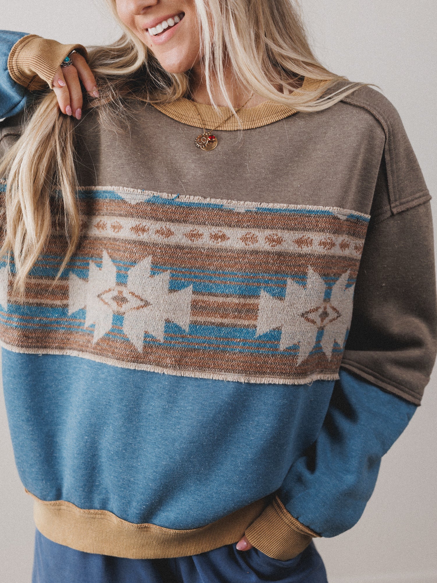 Loom Light Top - Teal - Image 3