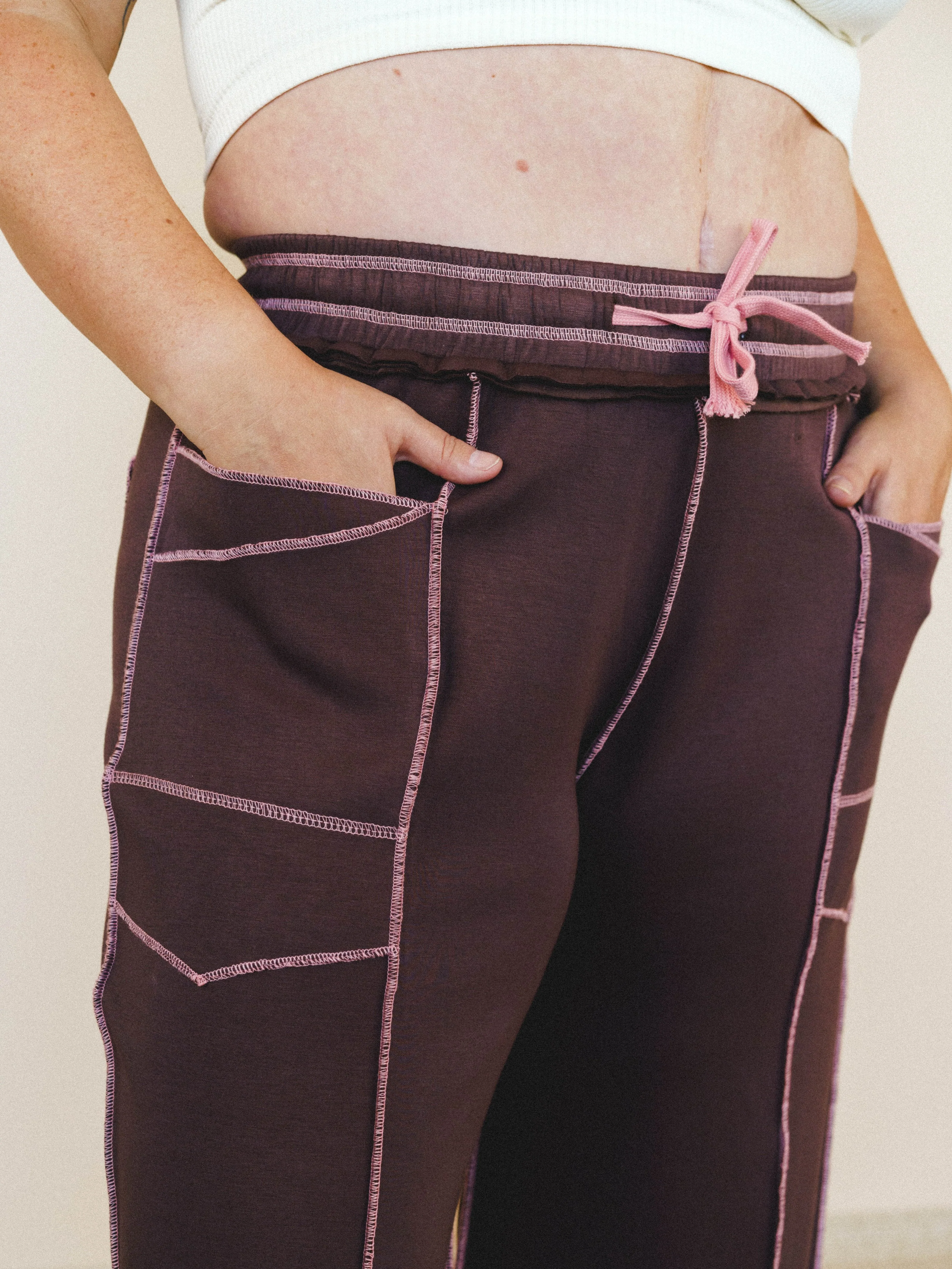 Lounge Hour Pants - Mocha Brown - Image 4