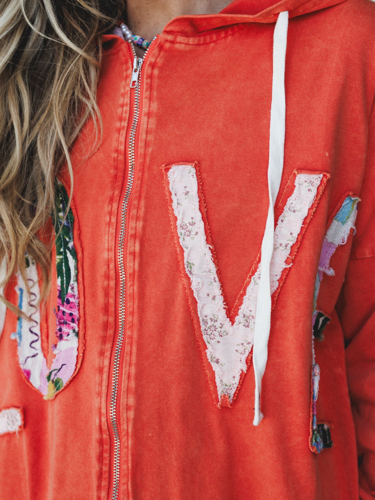 Love for all Jacket - Orange - Image 4