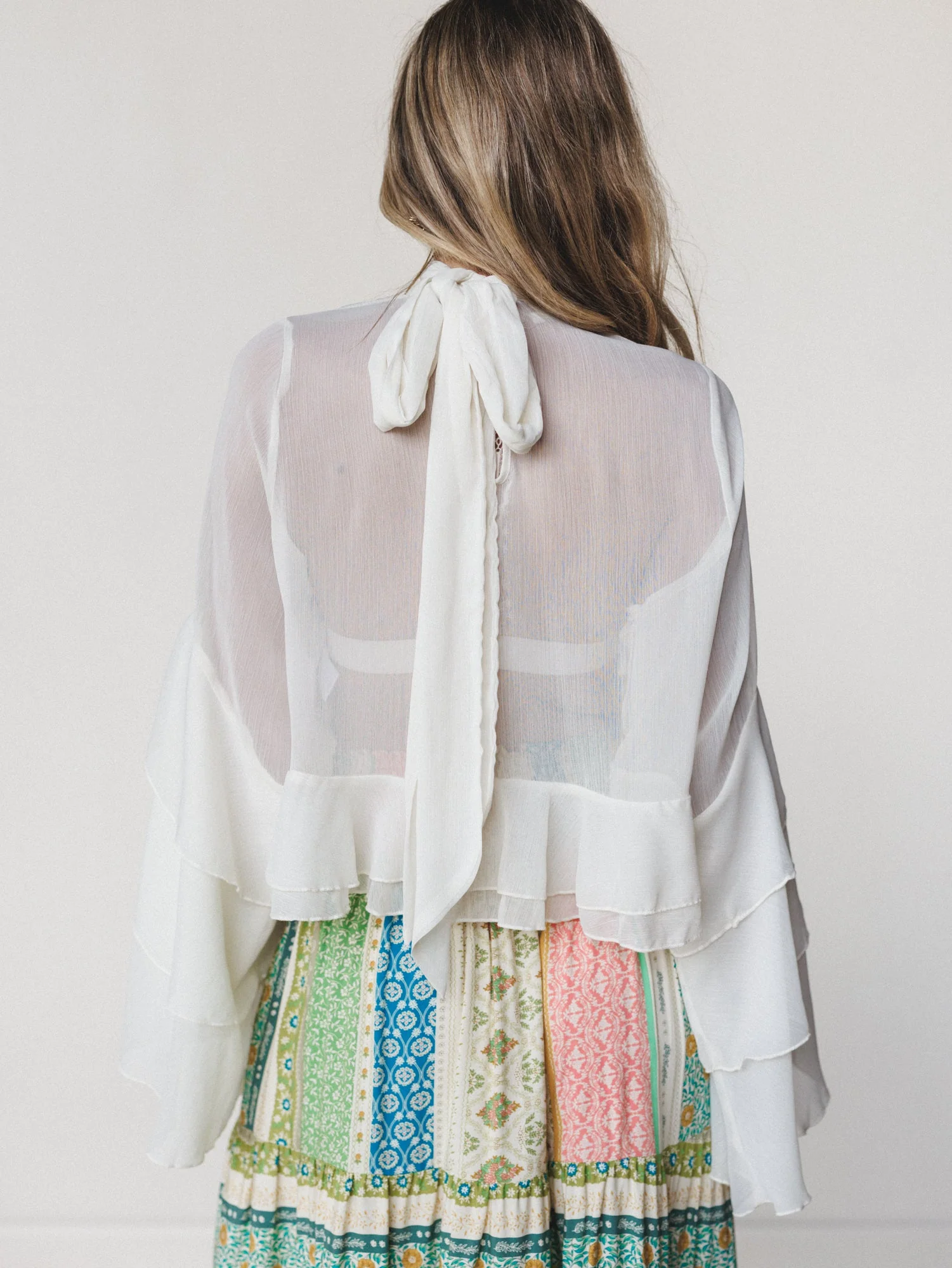 Love in Bloom Blouse
 - Cream - Image 4