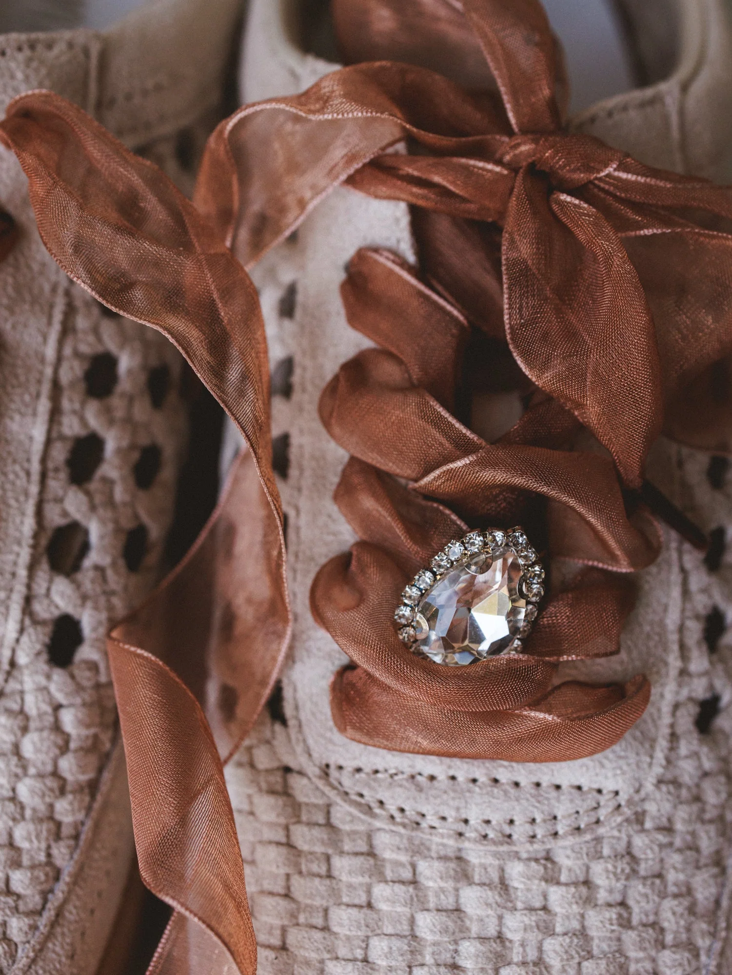 Love Me Woven Sneakers - Beige - Image 4