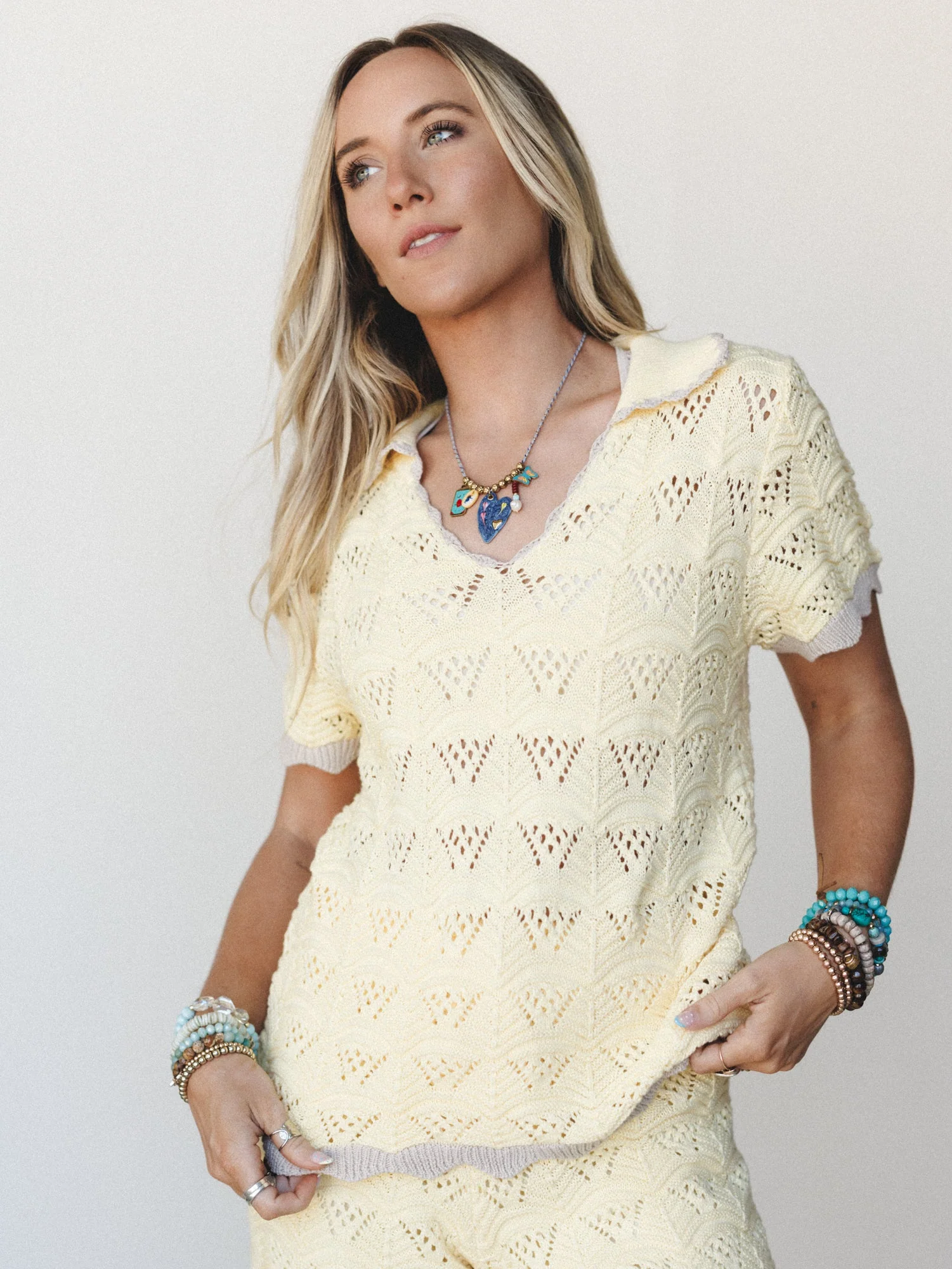Lumi Top - Yellow Beige