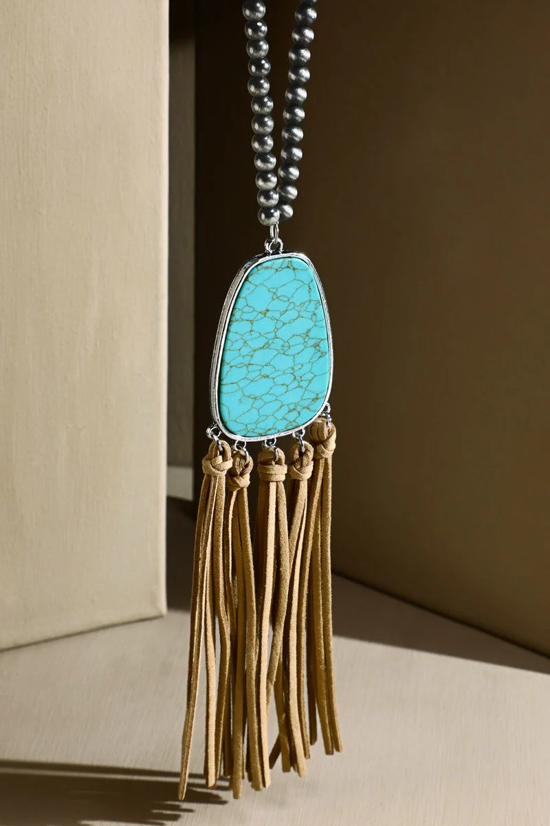 Magnified Spirit Necklace - Turquoise - Image 6