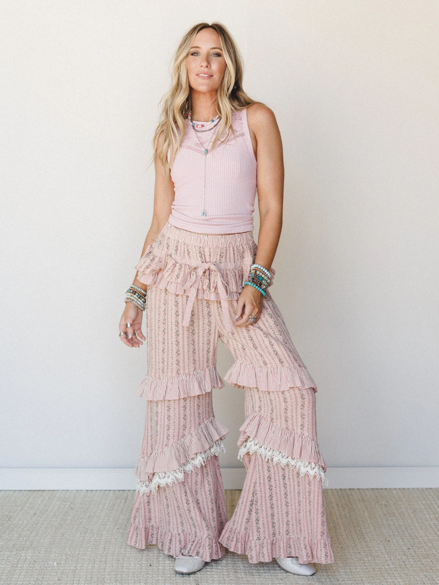Meadow Kiss Top - Pearl Blush - Image 3