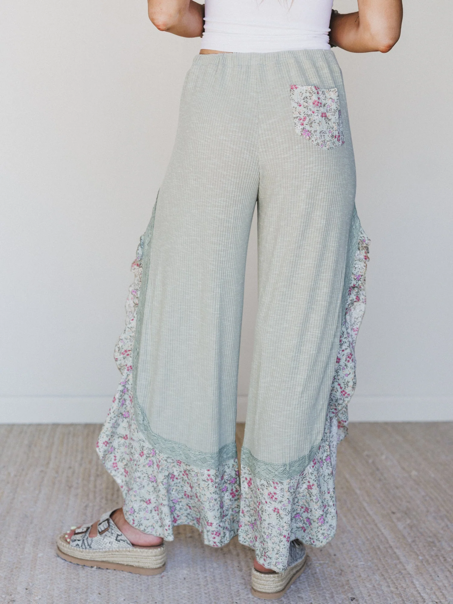 Meadow Wonder Pants - Powder Sage - Image 4