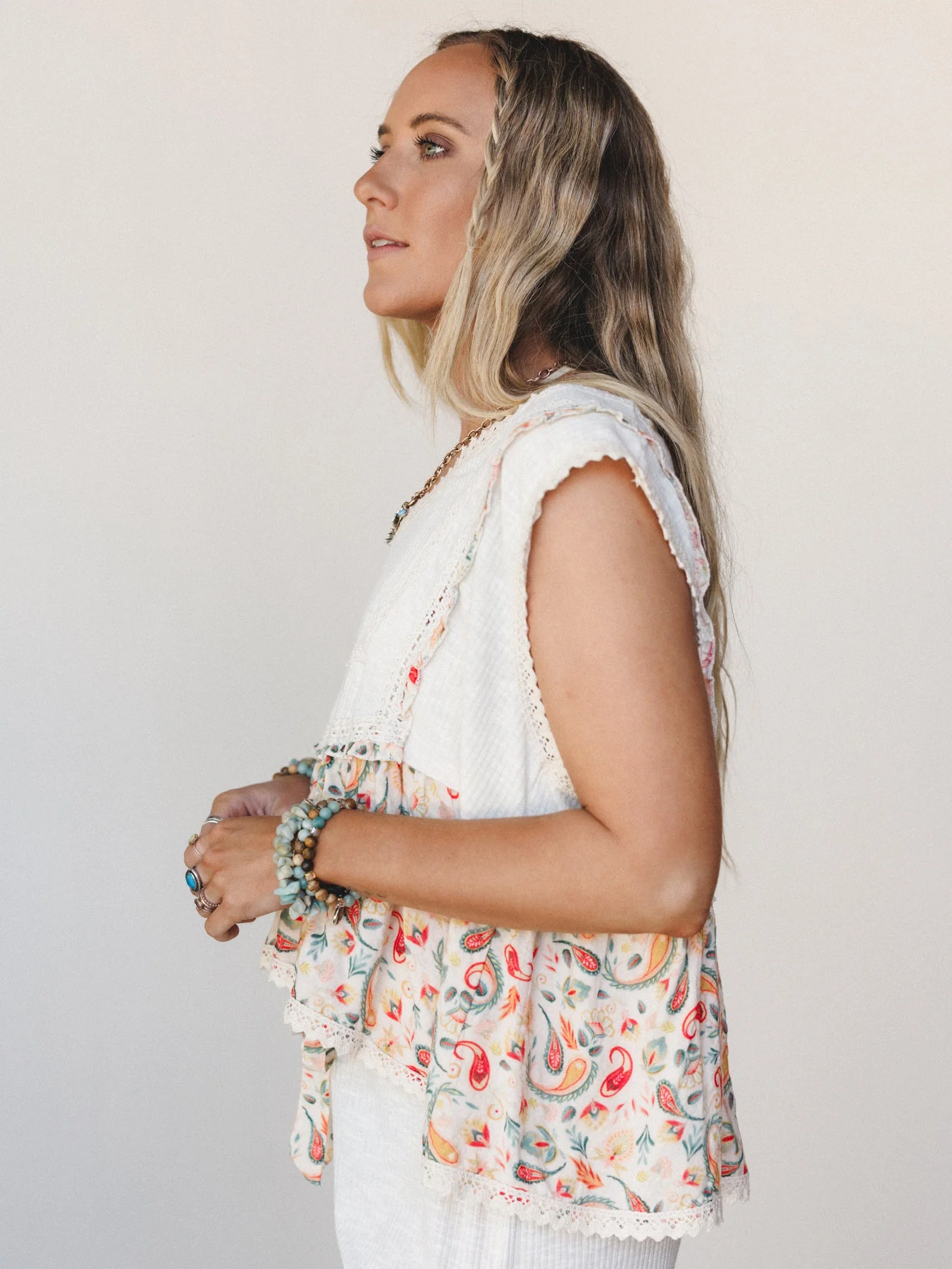 Meadow Wonder Top - Natural - Image 3