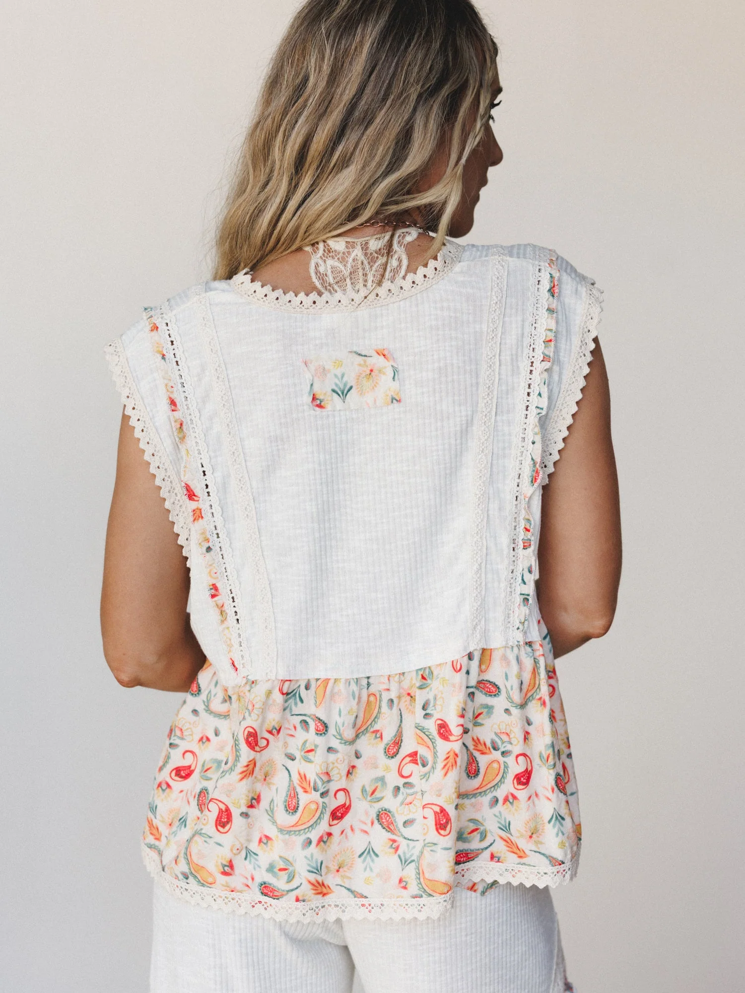 Meadow Wonder Top - Natural - Image 5