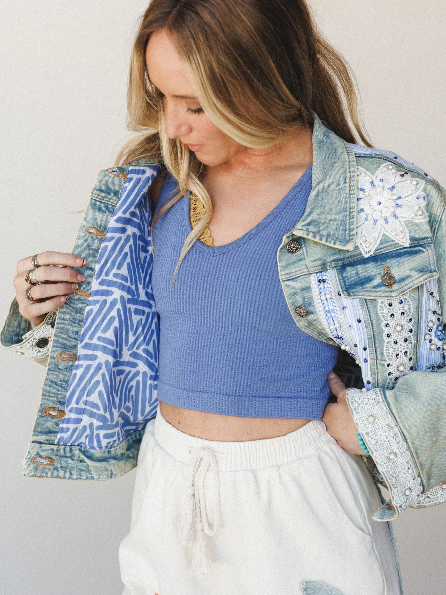 Memory Maker Jacket - Denim - Image 4