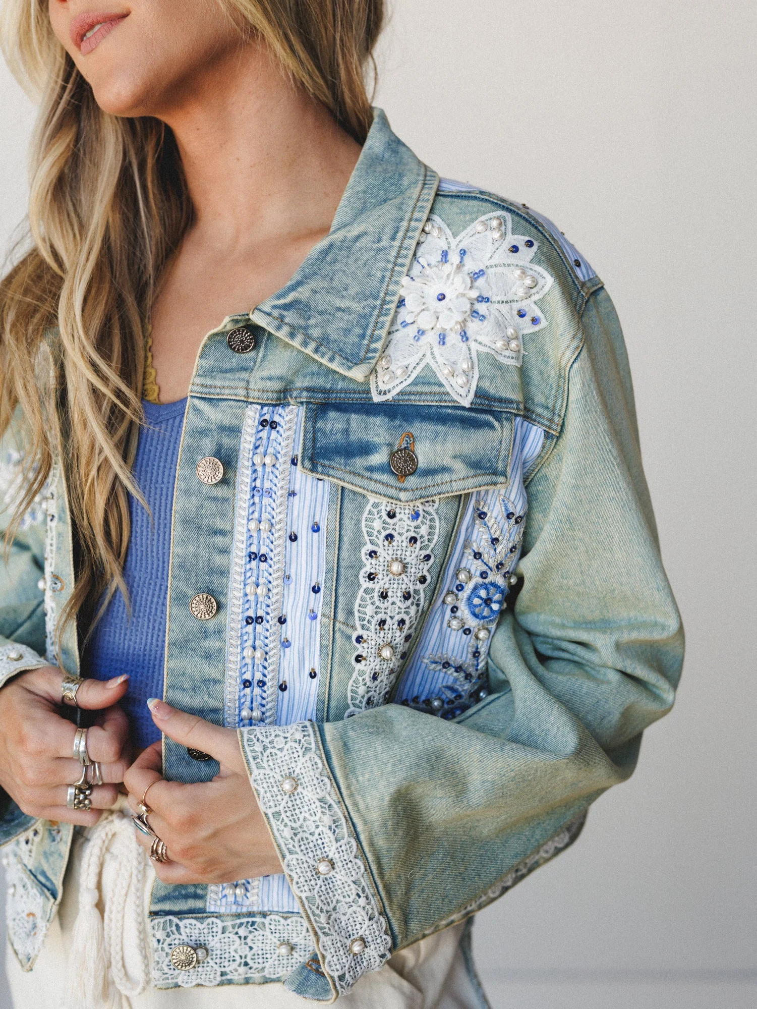 Memory Maker Jacket - Denim - Image 6