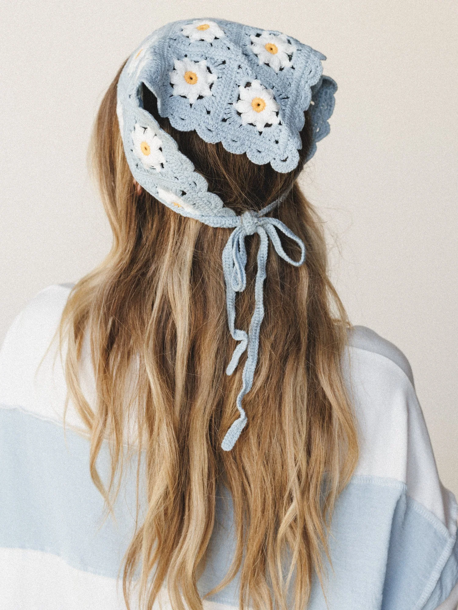 Merry Days Headband - Daisy Blue - Image 5